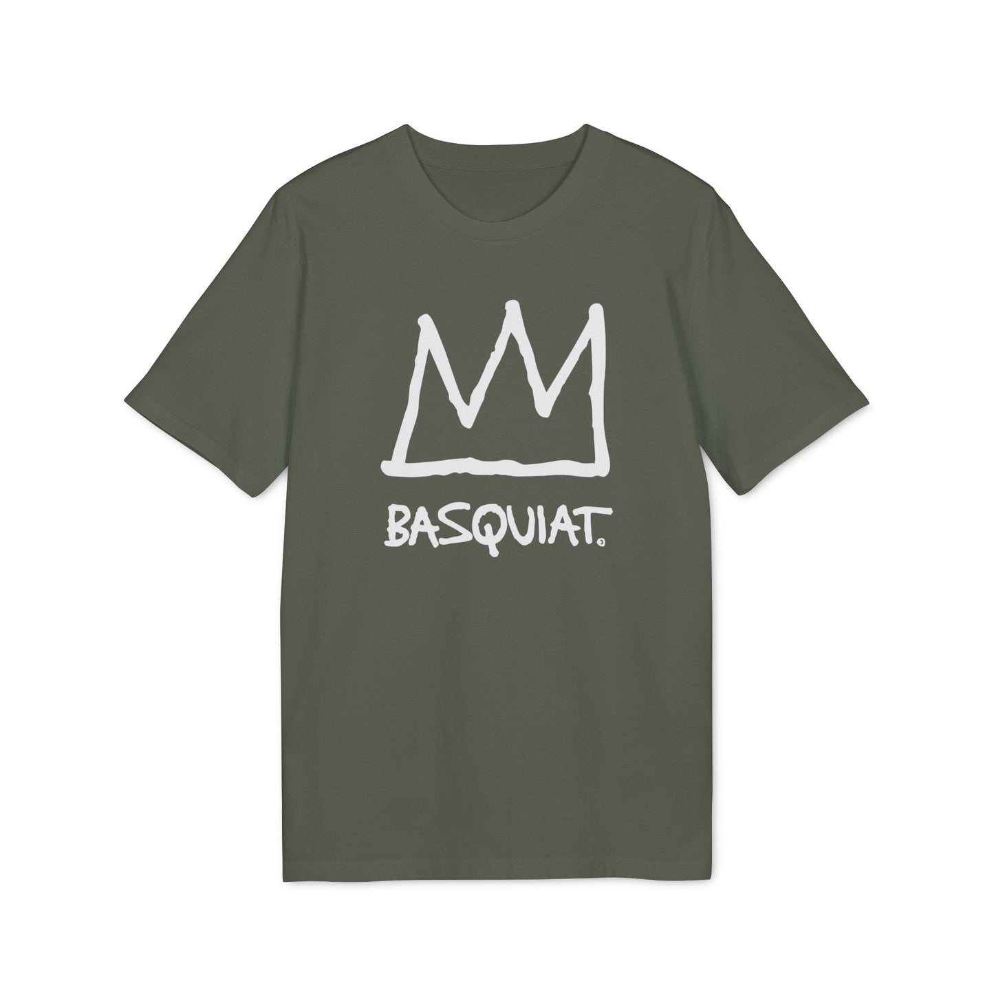 Jean Michel Basquiat Crown Logo T Shirt (Coton Bio Premium)