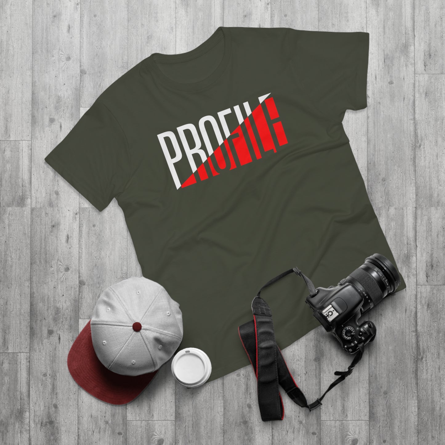 Profile Records T Shirt (Poids Standard)