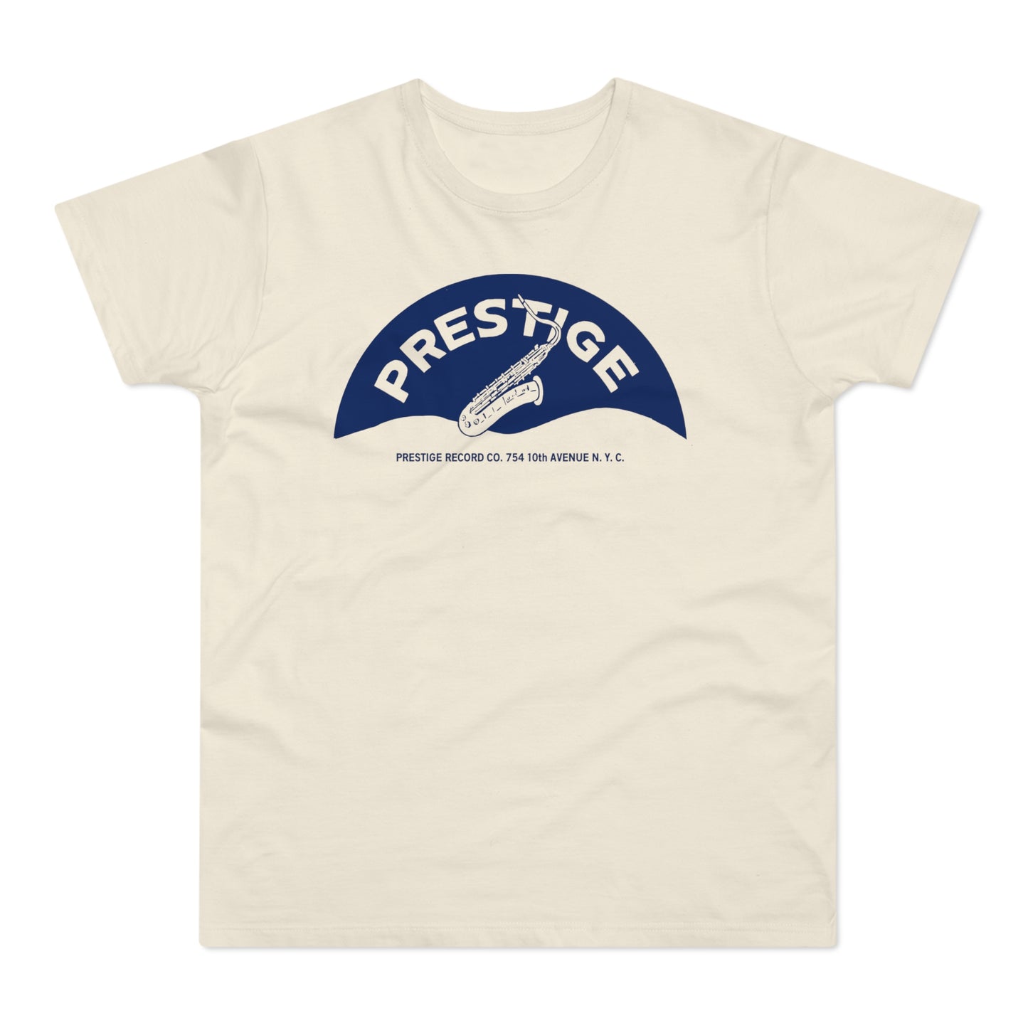 Prestige Records T Shirt (Poids Standard) Saxophone Design