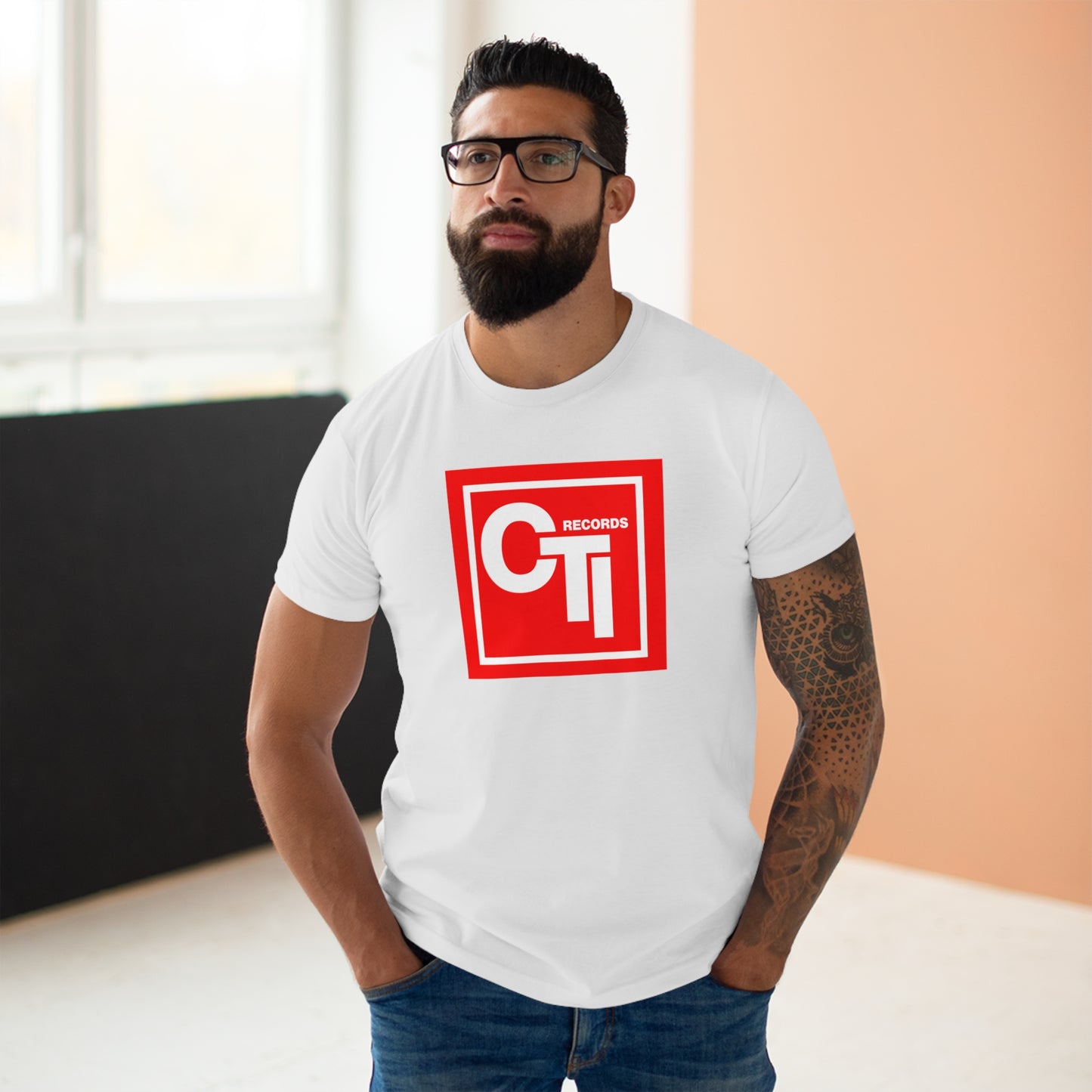 CTI Records T Shirt (Poids Standard)