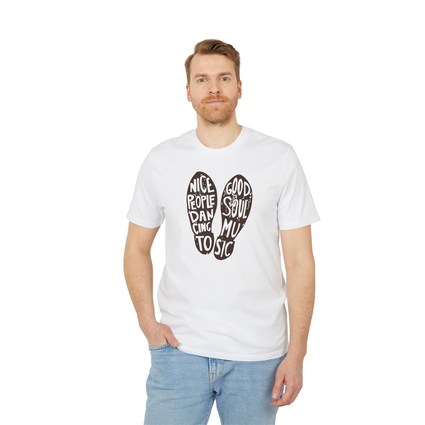 Nice People Dancing To Soul Music T Shirt (Coton Bio Premium)
