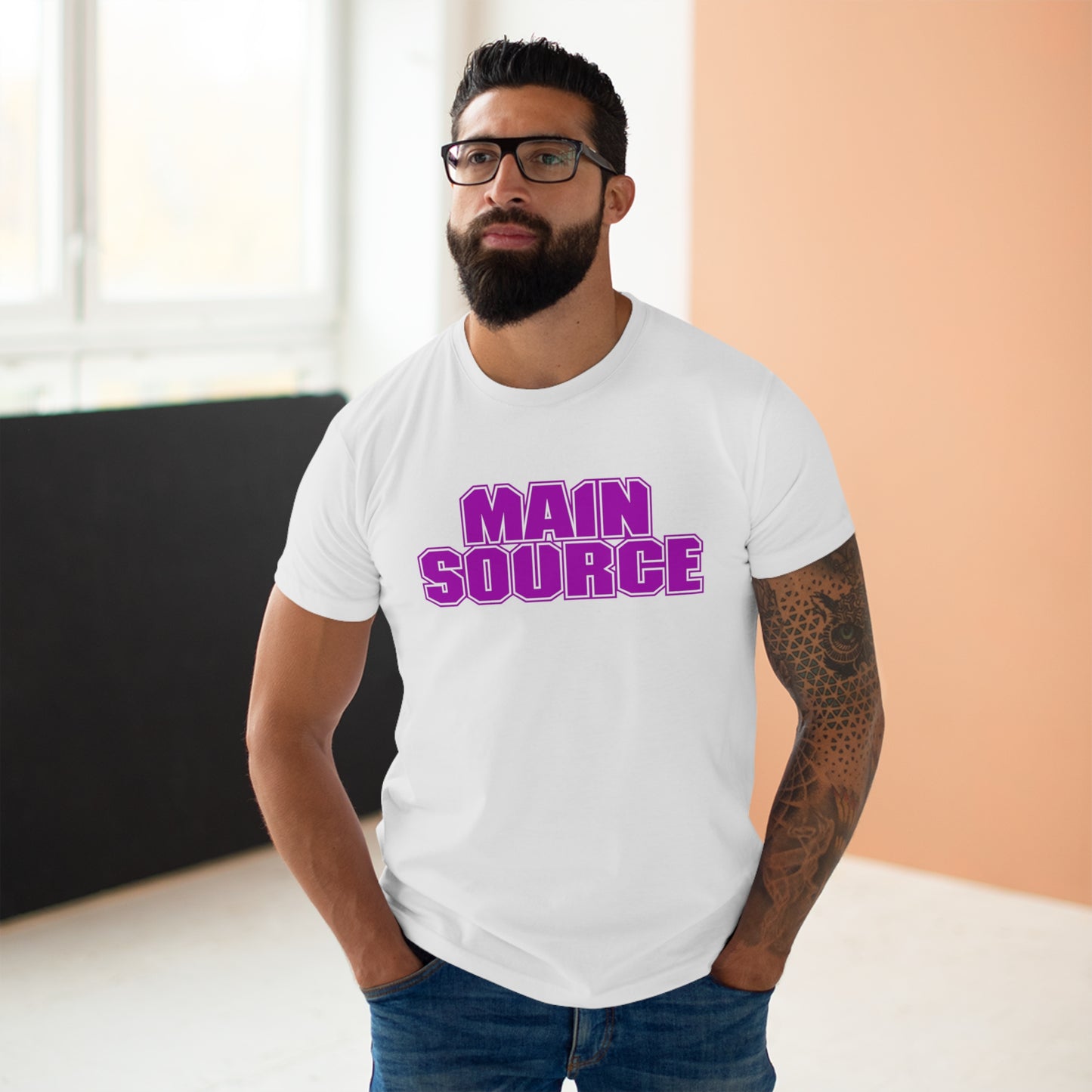 Main Source T Shirt (Poids Standard)