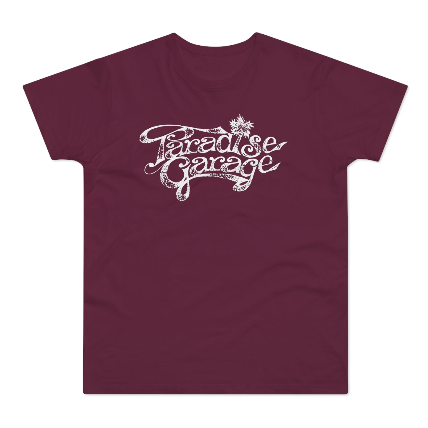 Paradise Garage T Shirt (Poids Standard) Imprimé Vieilli