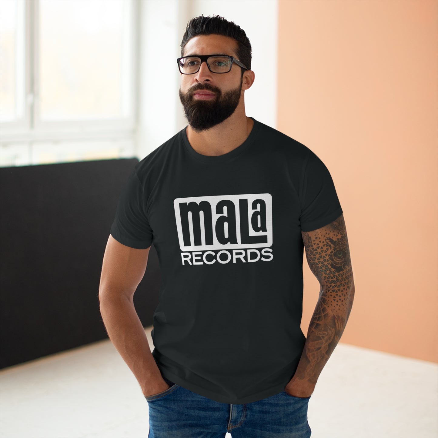 Mala Records T Shirt (Poids Standard)