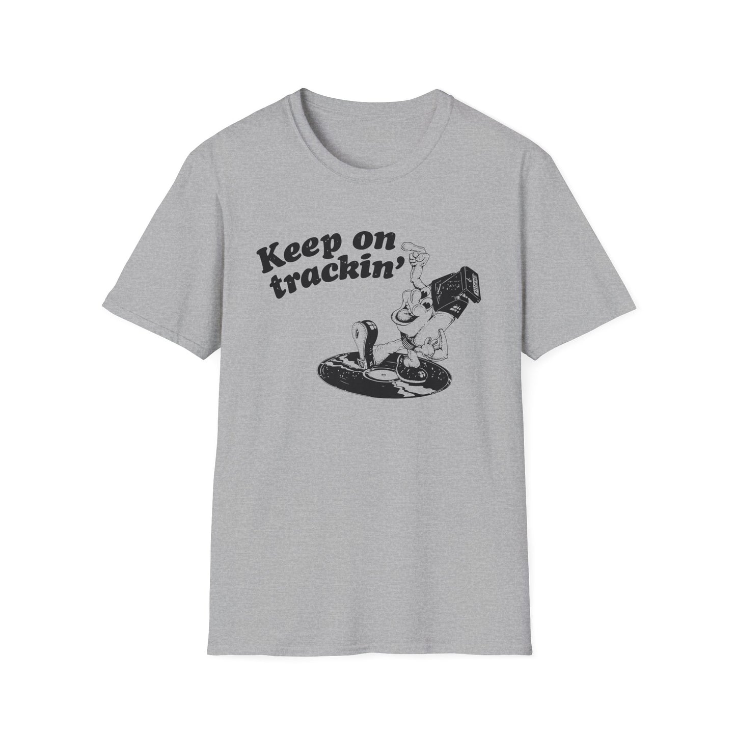 Keep On Tracking T Shirt - Léger
