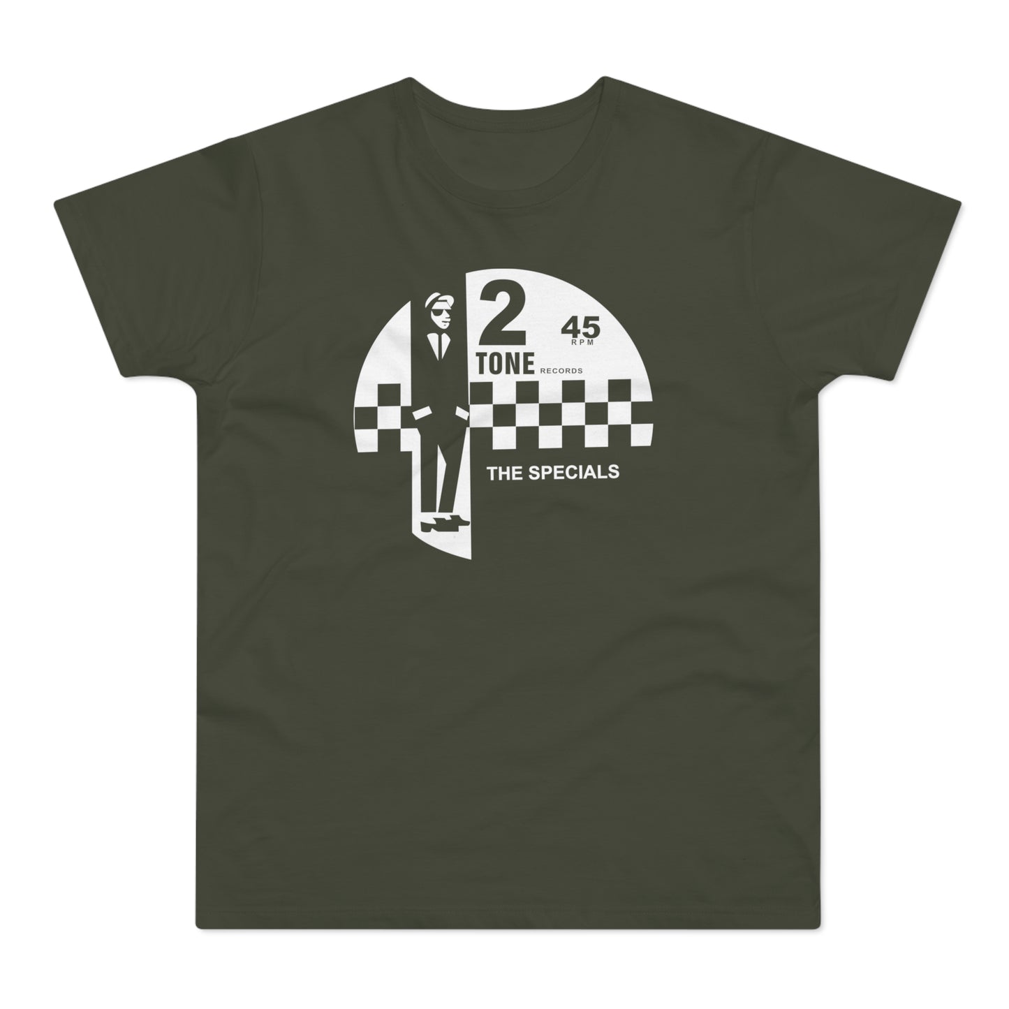 2 Tone Records T Shirt (Poids Standard)