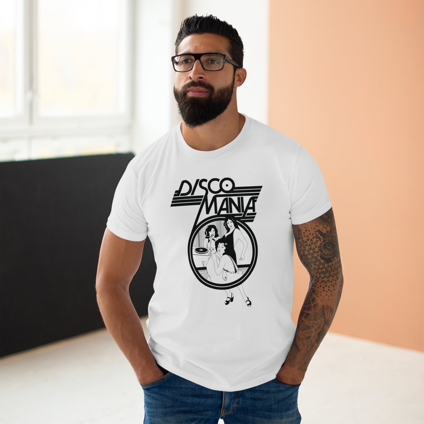Disco Mania T Shirt (Poids Standard)