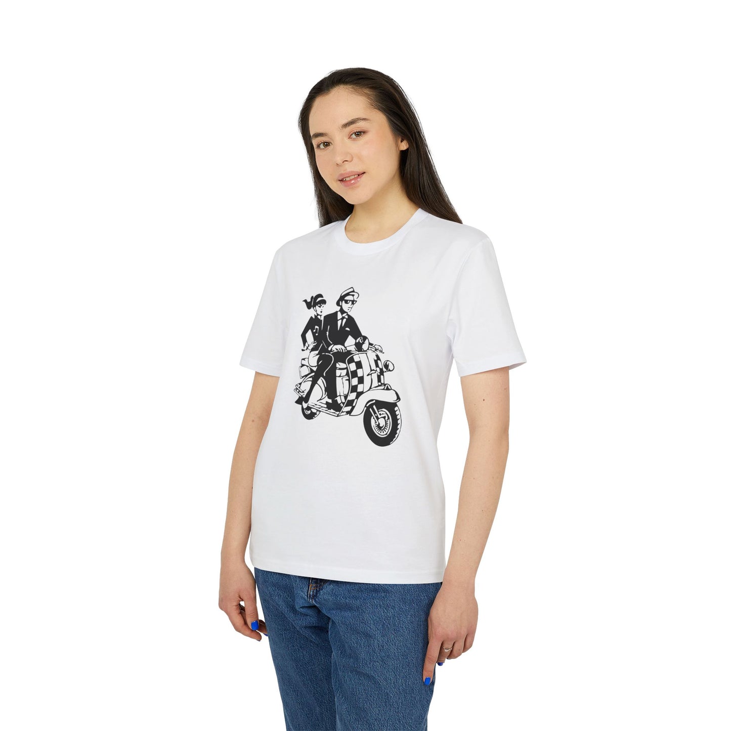 Rudeboy Scooter T Shirt (Coton Bio Premium)