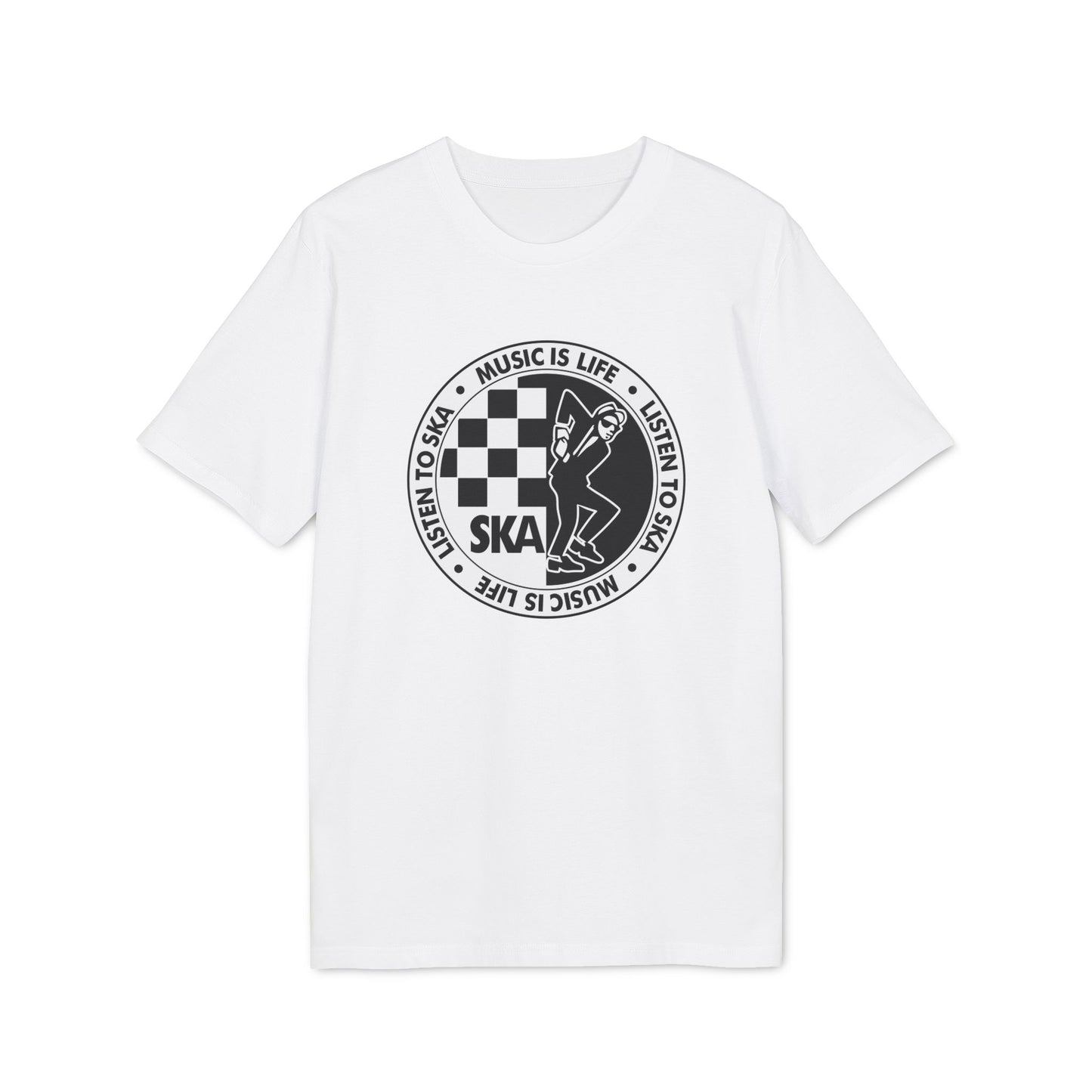 Music Is Life T Shirt (Coton Bio Premium)