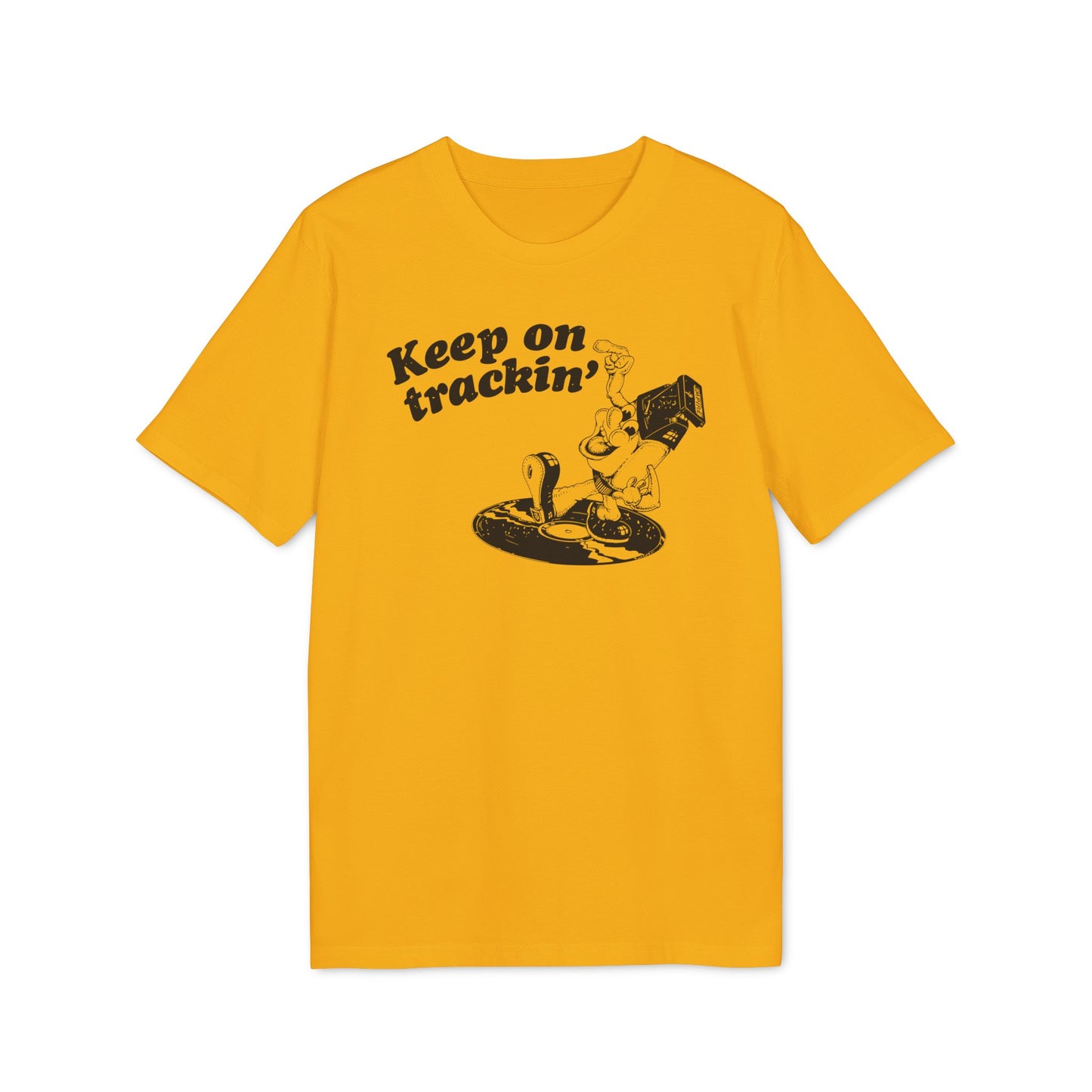 Keep On Tracking T Shirt (Coton Bio Premium)