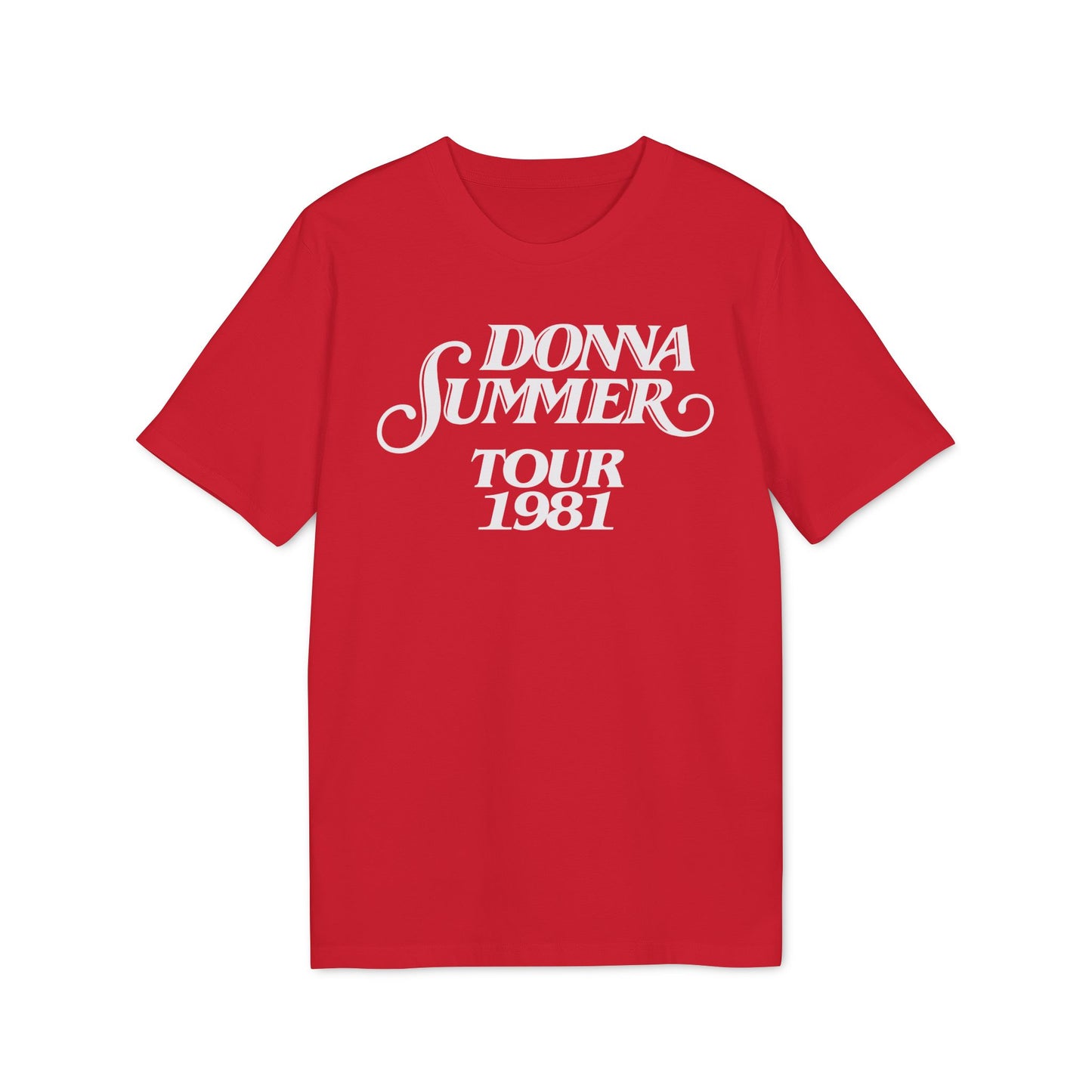 Donna Summer Tour 1981 T Shirt (Coton Bio Premium)