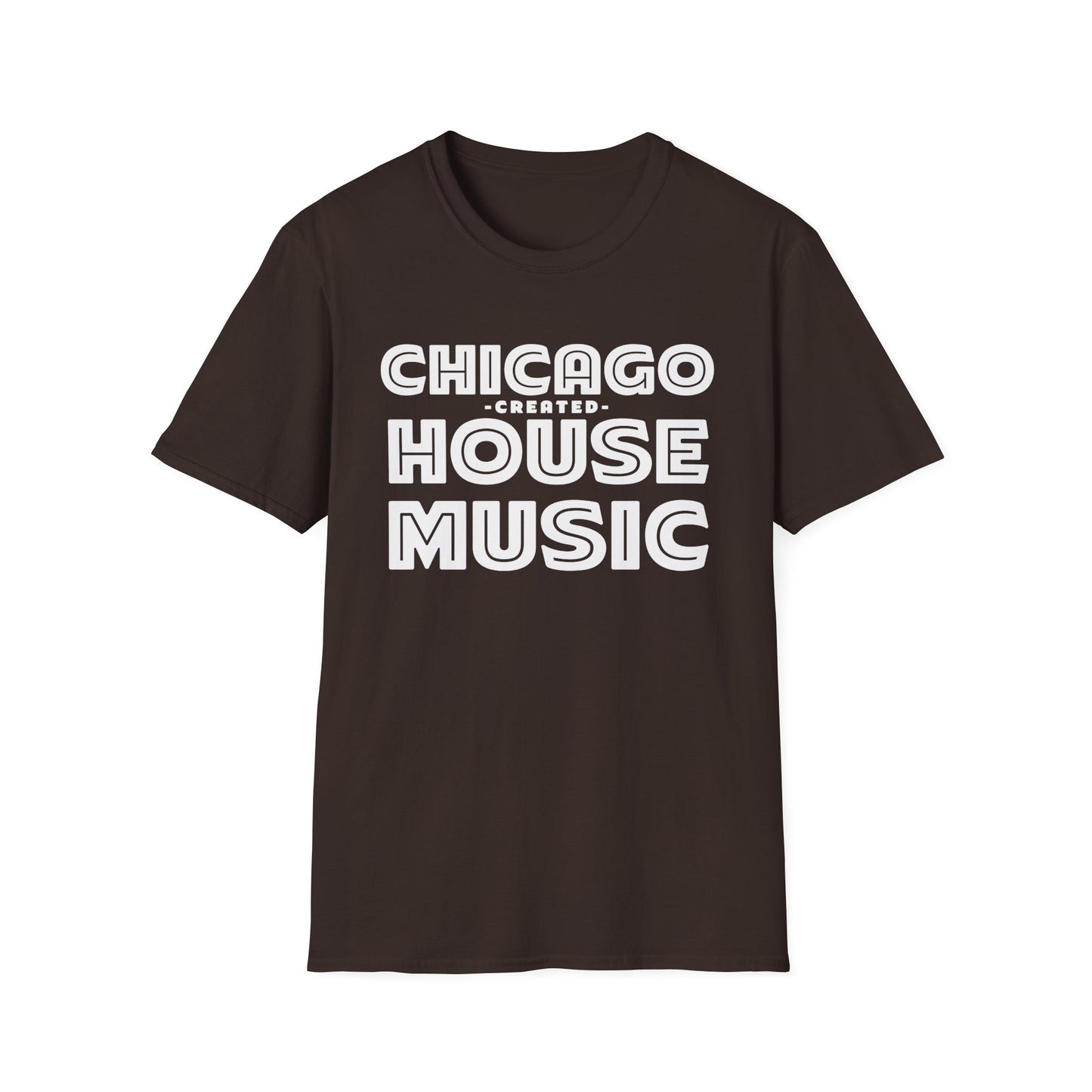 Chicago Created House Music T Shirt - Léger