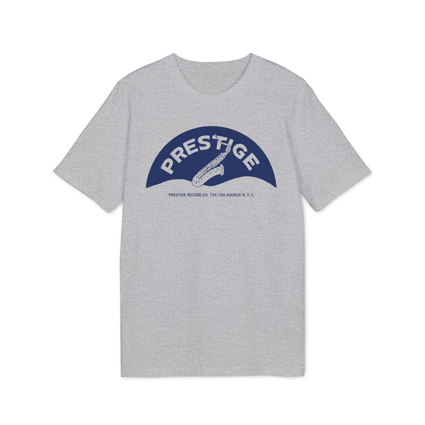 Prestige Records T Shirt (Coton Bio Premium) Saxophone Design