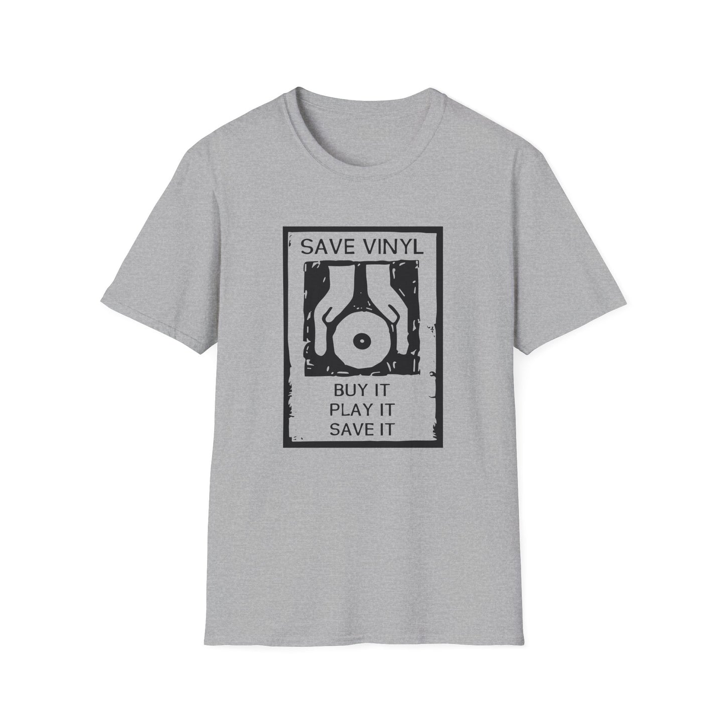 Save The Vinyl T Shirt - Léger