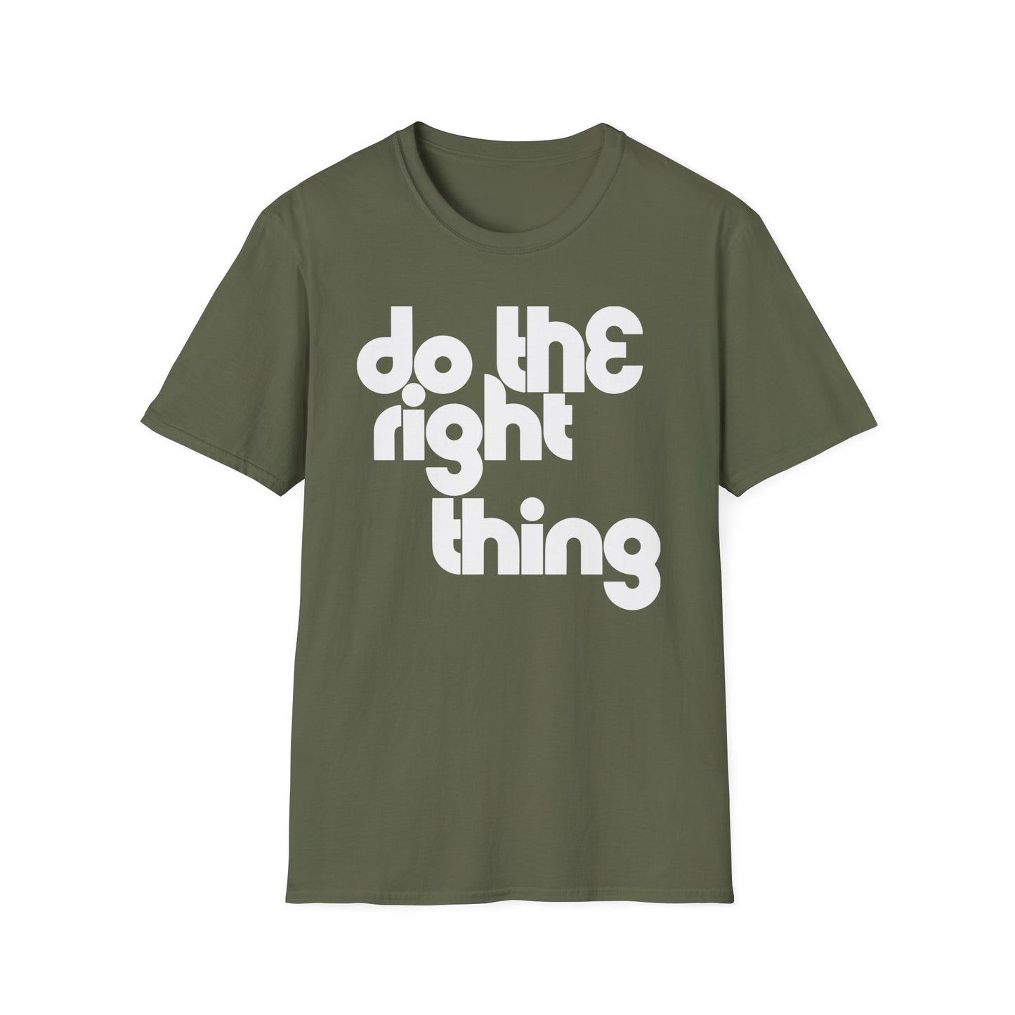 Do The Right Thing T Shirt - Léger