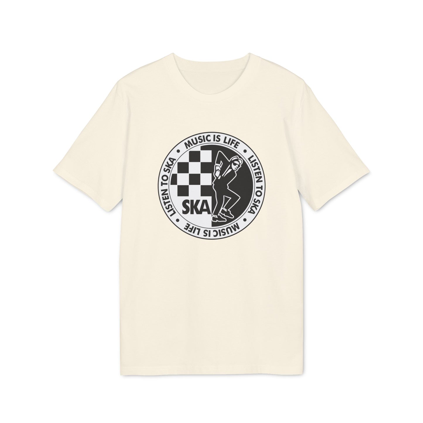 Music Is Life T Shirt (Coton Bio Premium)