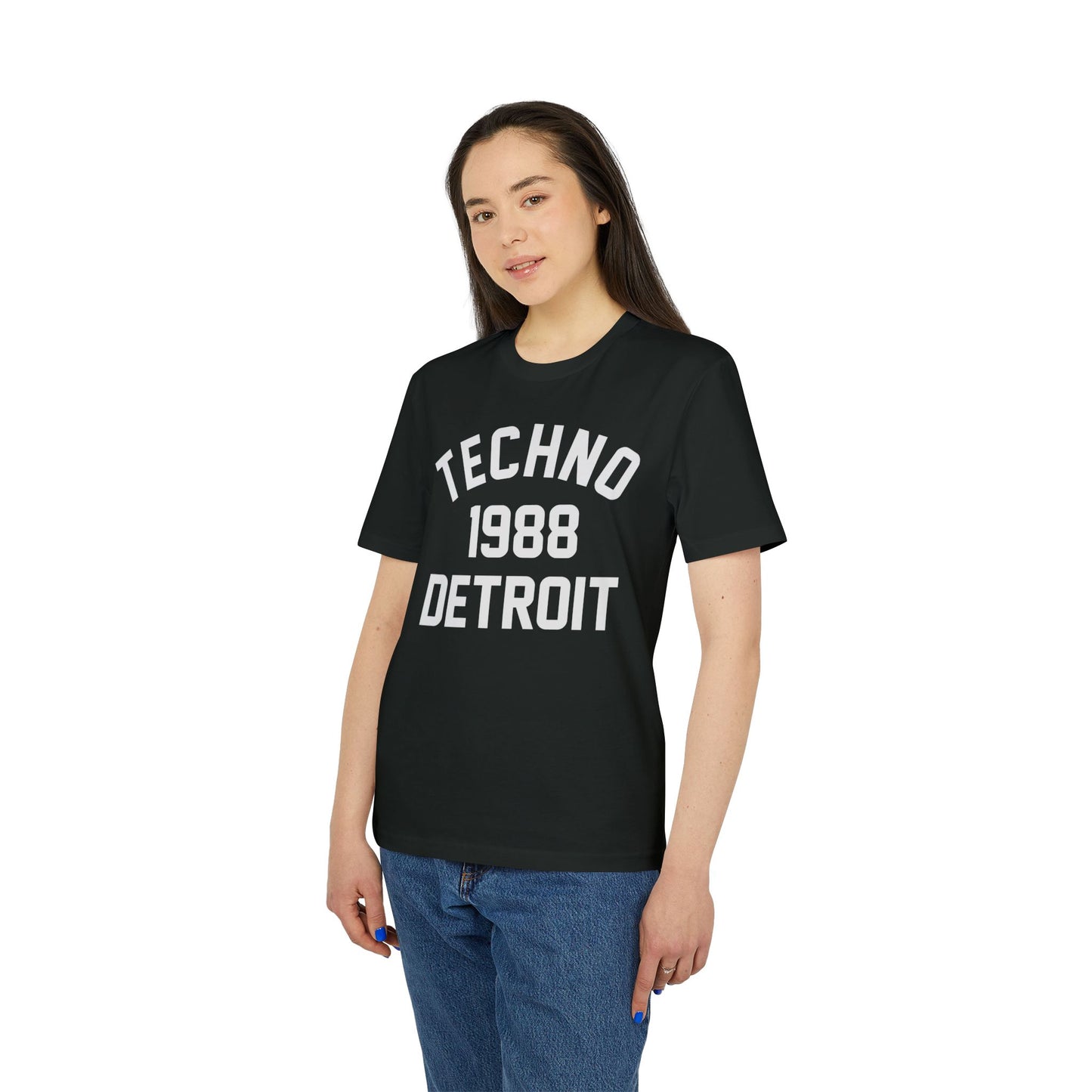 Techno Detroit 1988 T Shirt (Coton Bio Premium)
