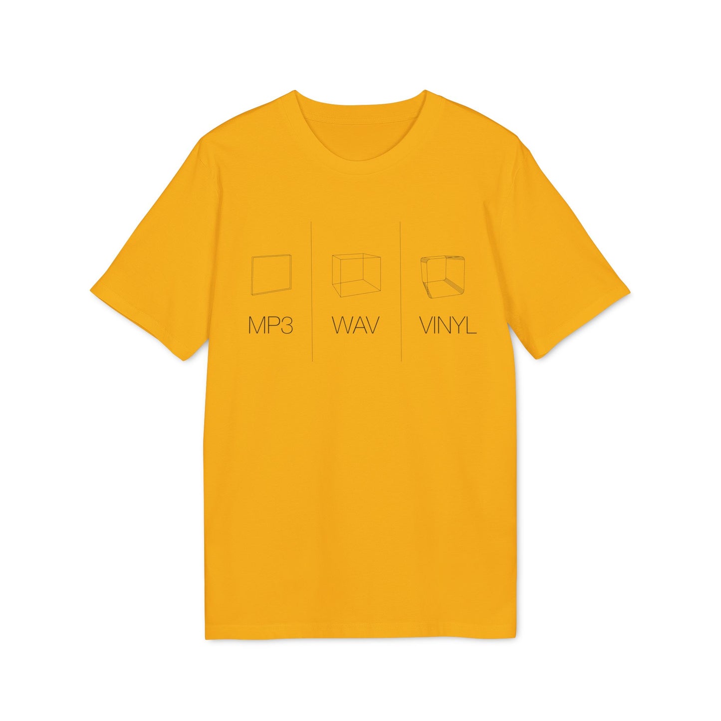 MP3 | WAV | VINYL T Shirt (Coton Bio Premium)
