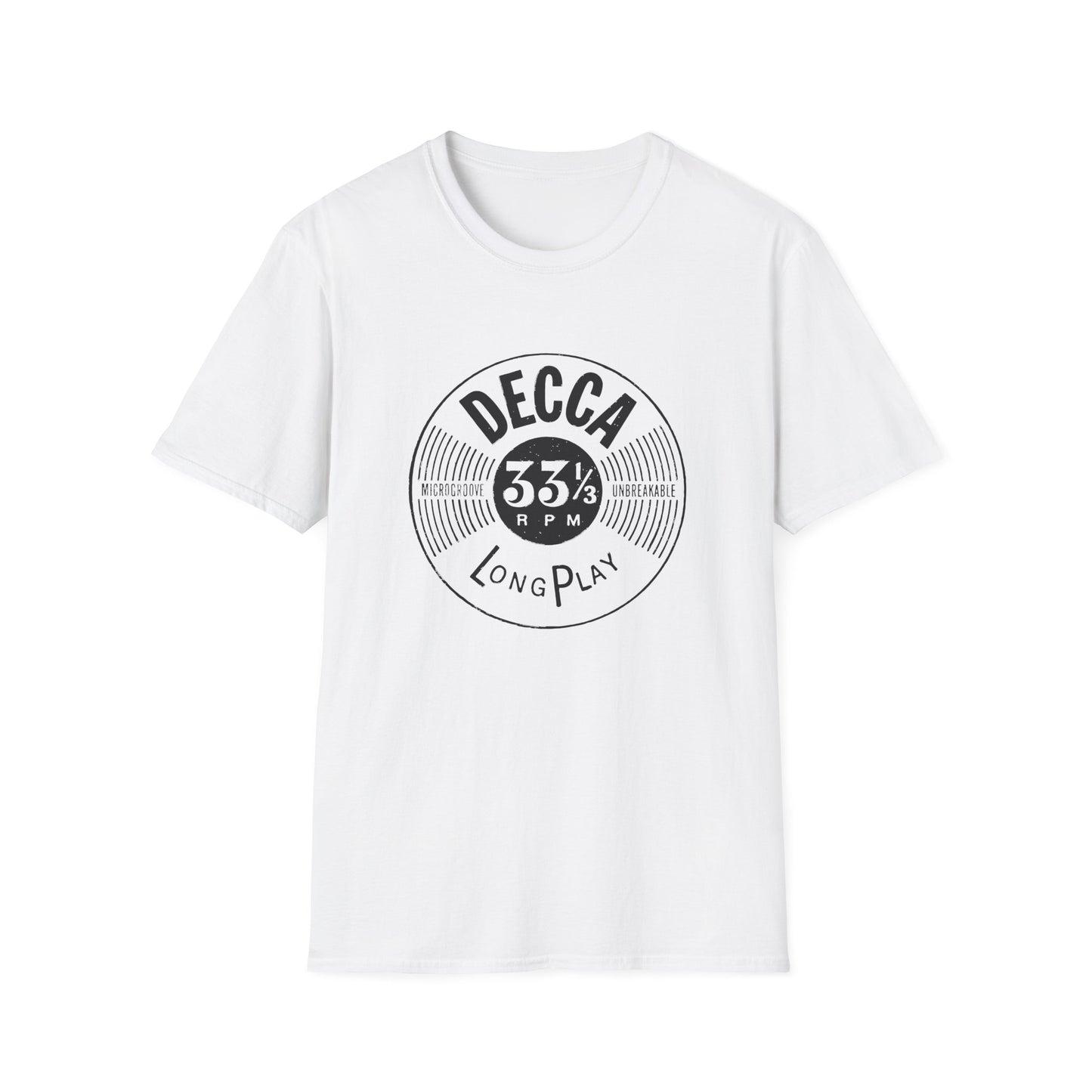 Decca Records Long Play T Shirt - Léger