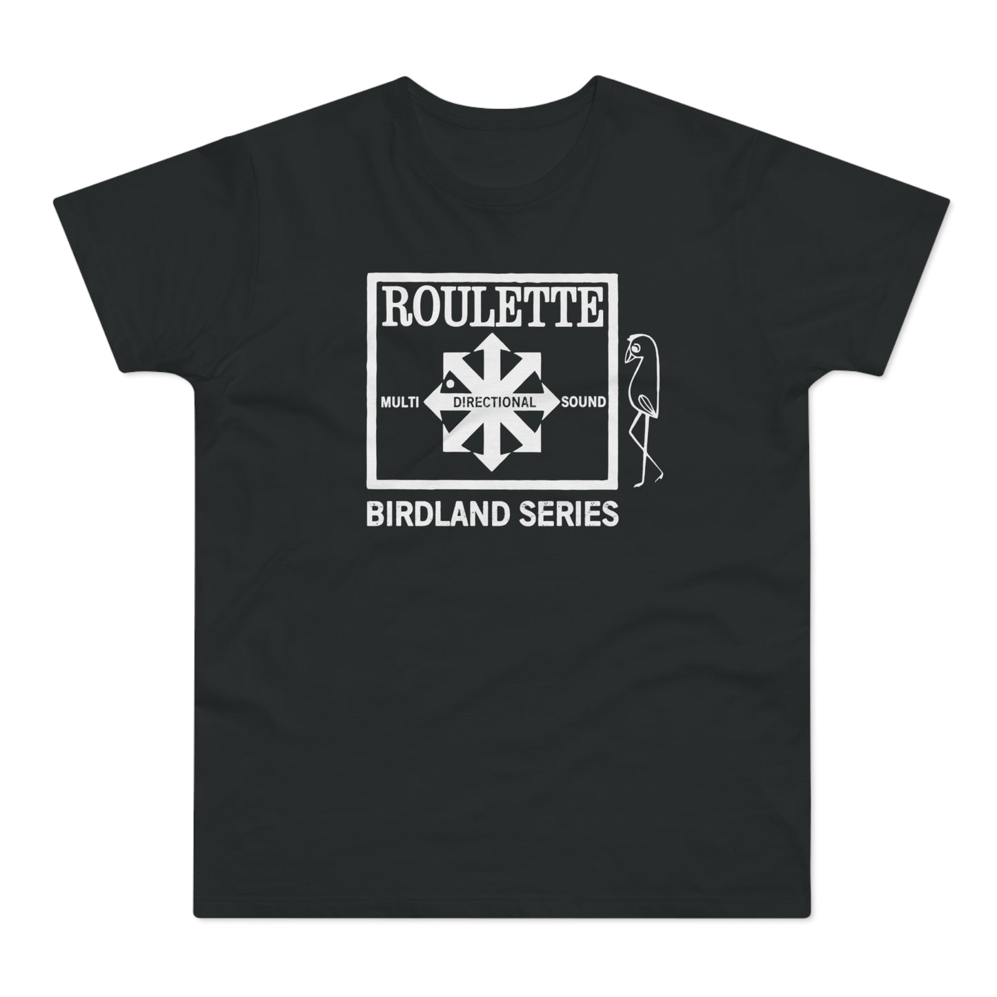 Roulette Records Birdland Series T Shirt (Poids Standard)