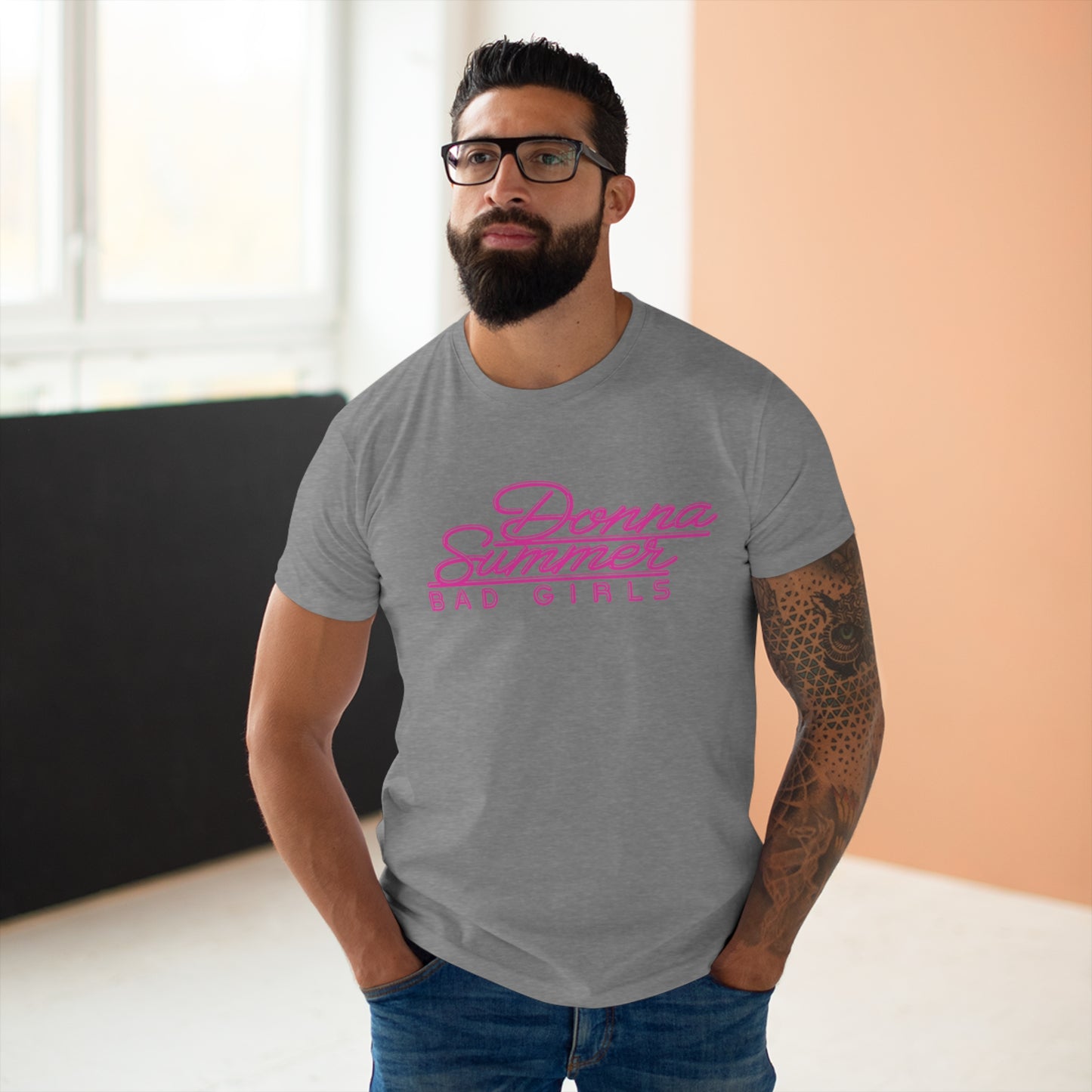 Donna Summer Bad Girls T Shirt (Poids Standard)
