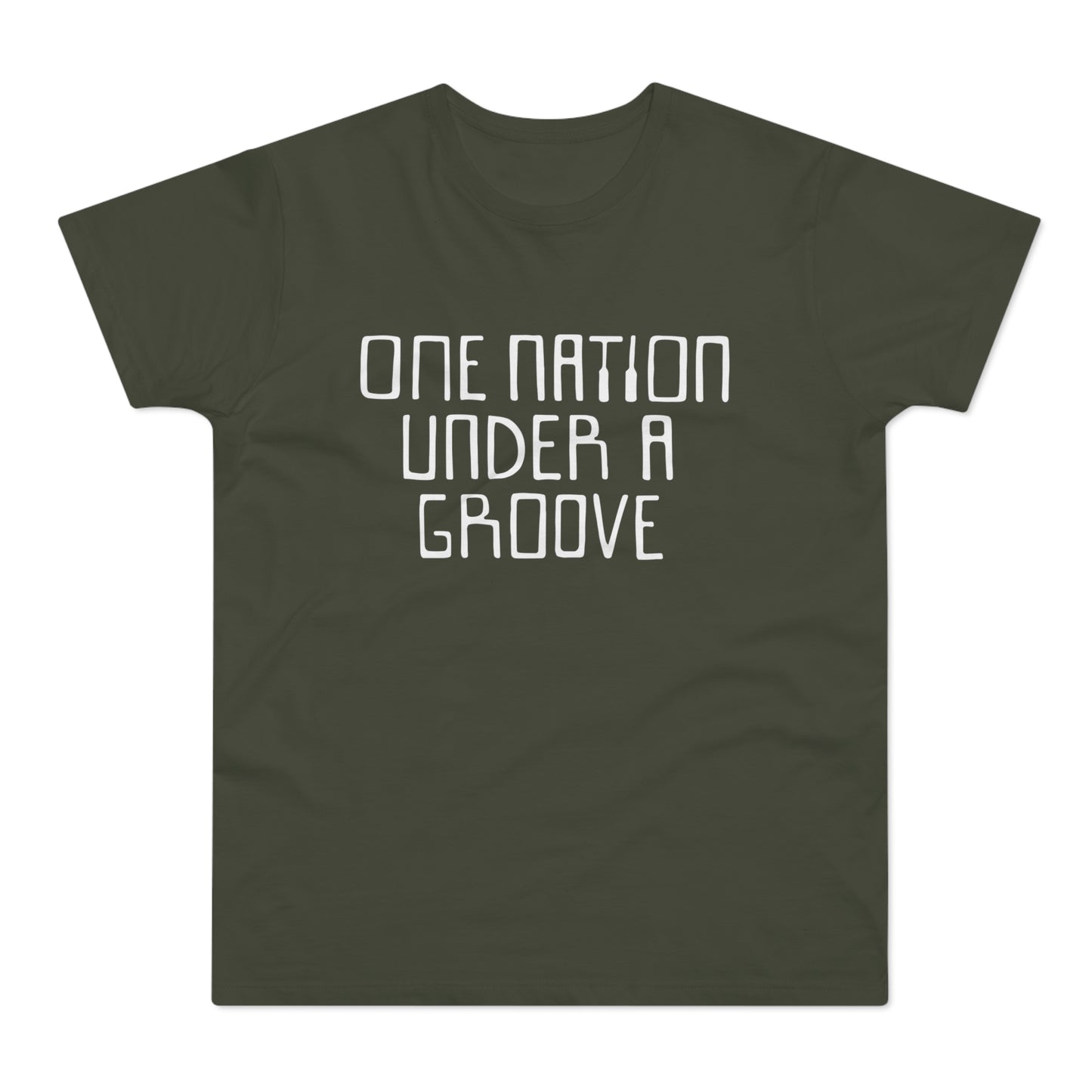 One Nation Under A Groove T Shirt (Poids Standard)