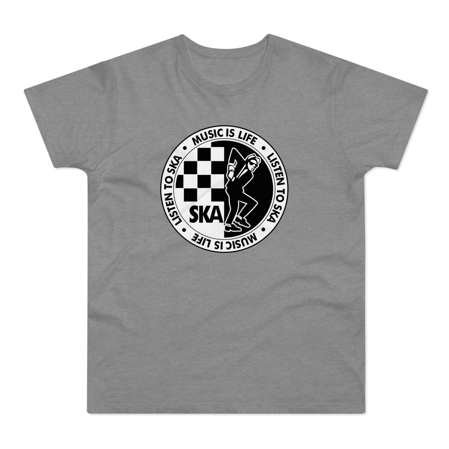 Music Is Life T Shirt (Poids Standard)