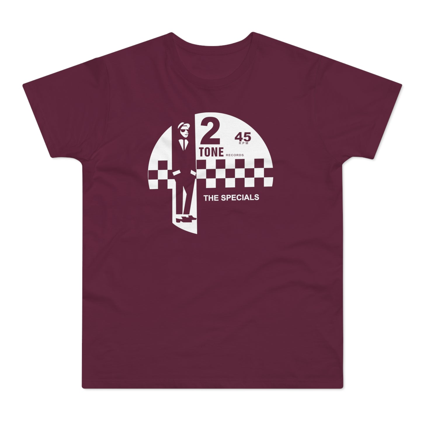 2 Tone Records T Shirt (Poids Standard)