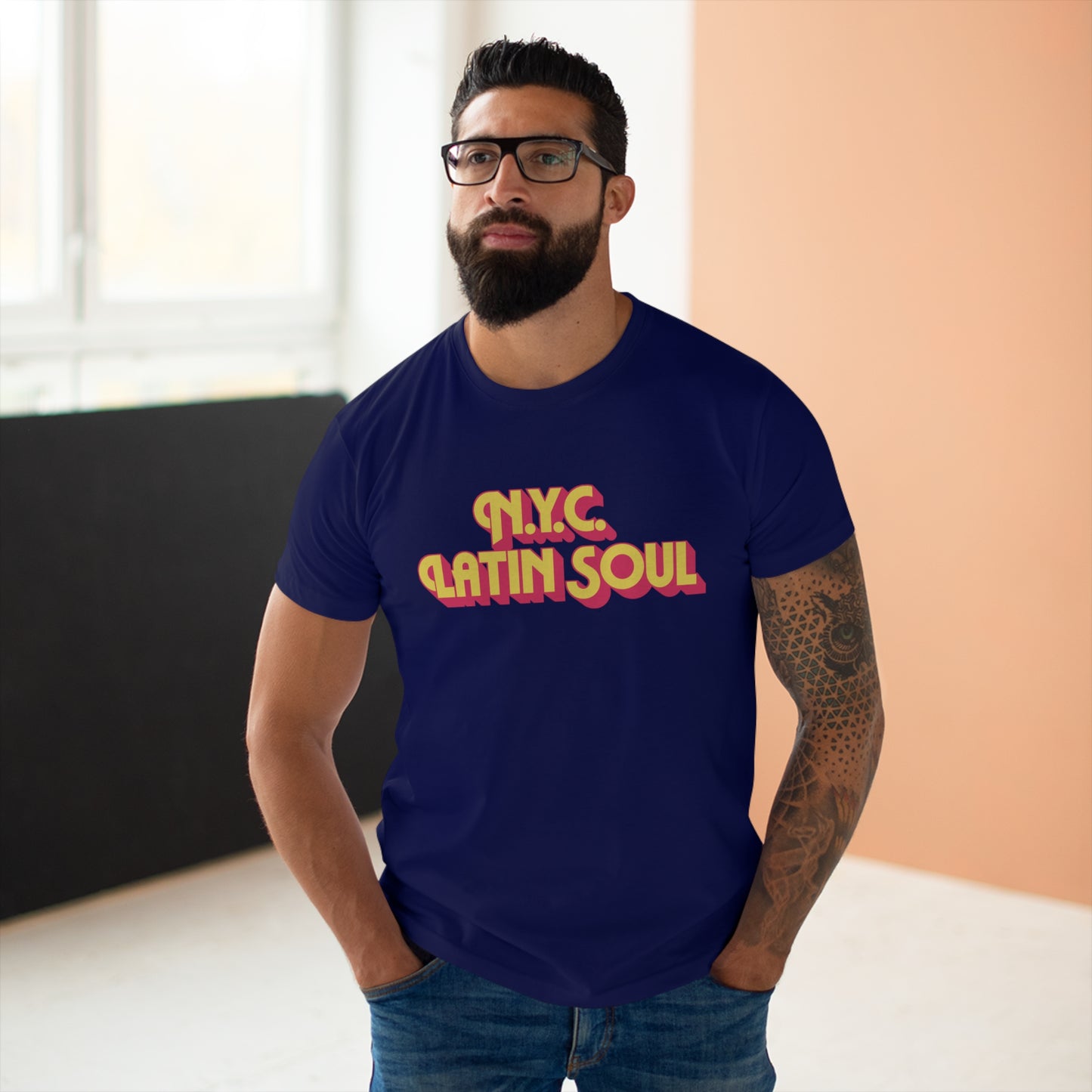 NYC Latin Soul T Shirt (Poids Standard)