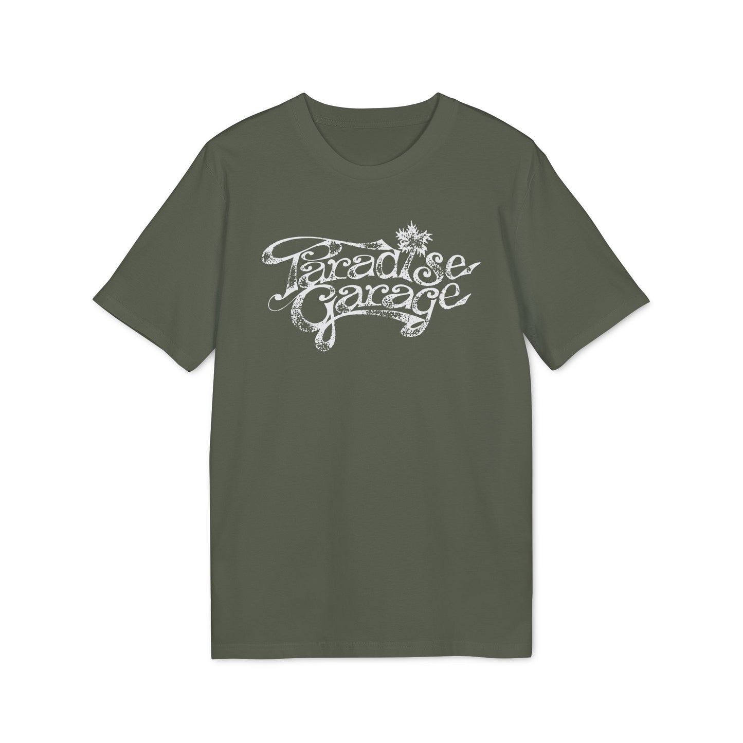 Paradise Garage T Shirt (Coton Bio Premium) Imprimé Vieilli
