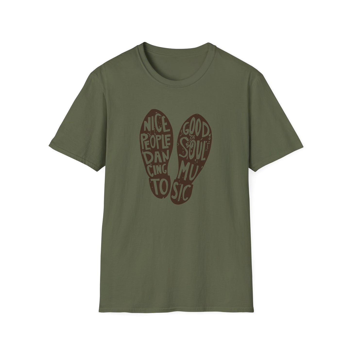 Nice People Dancing To Soul Music T Shirt - Léger