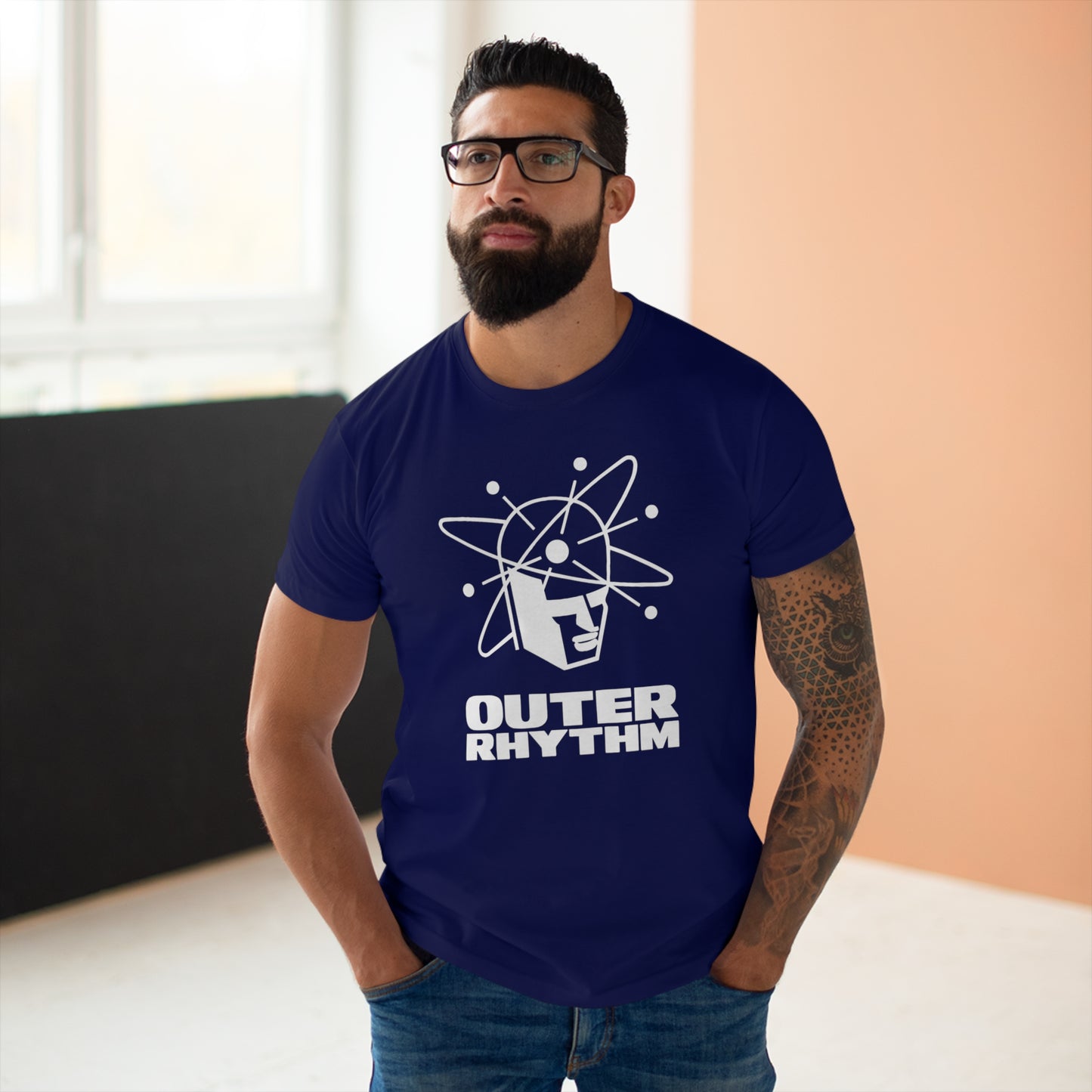 Outer Rhythm Records T Shirt (Poids Standard)