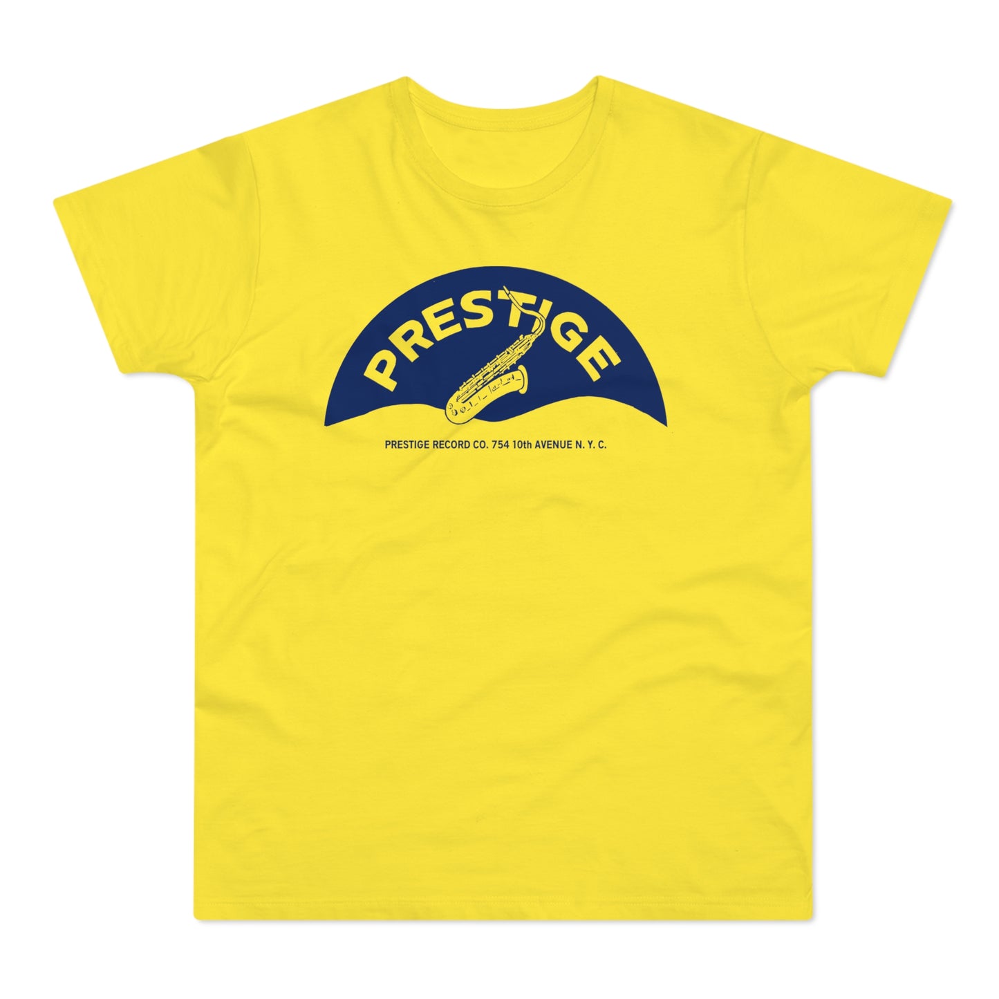 Prestige Records T Shirt (Poids Standard) Saxophone Design