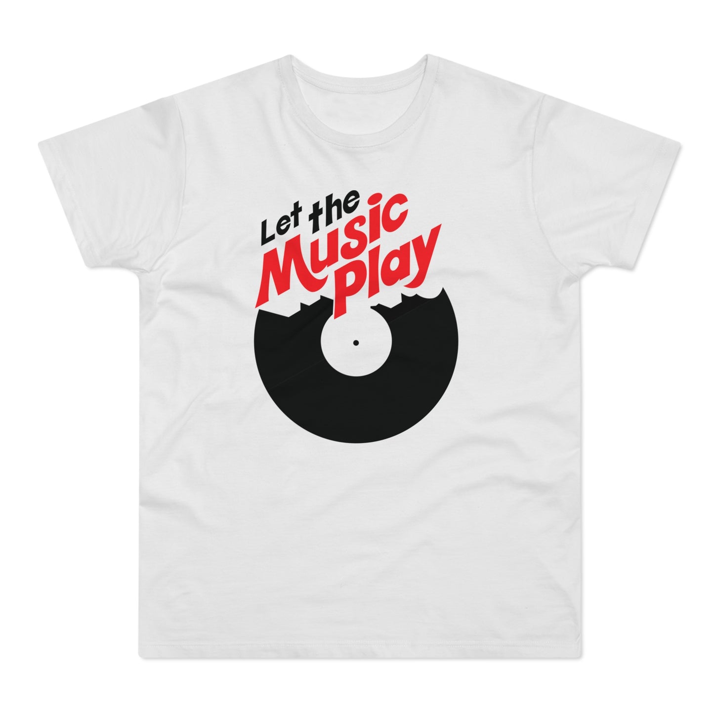 Let The Music Play T Shirt (Poids Standard)
