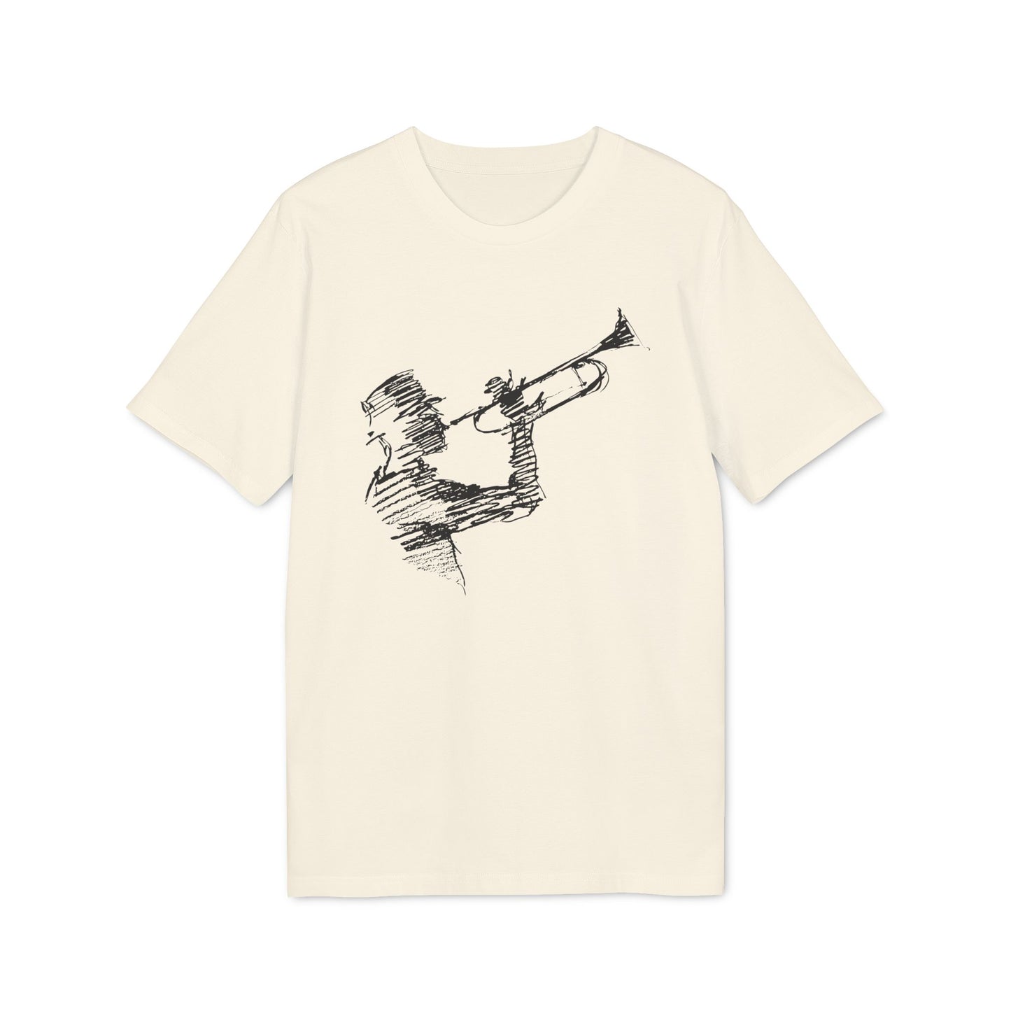 Trumpet Guy T Shirt (Coton Bio Premium)