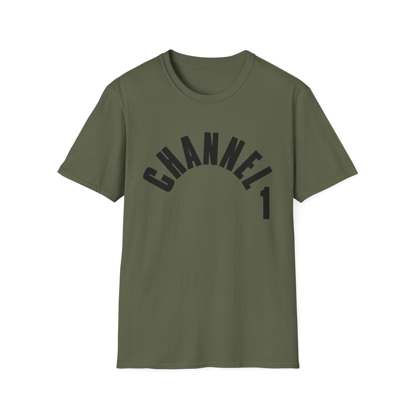 Channel 1 Records T Shirt - Léger
