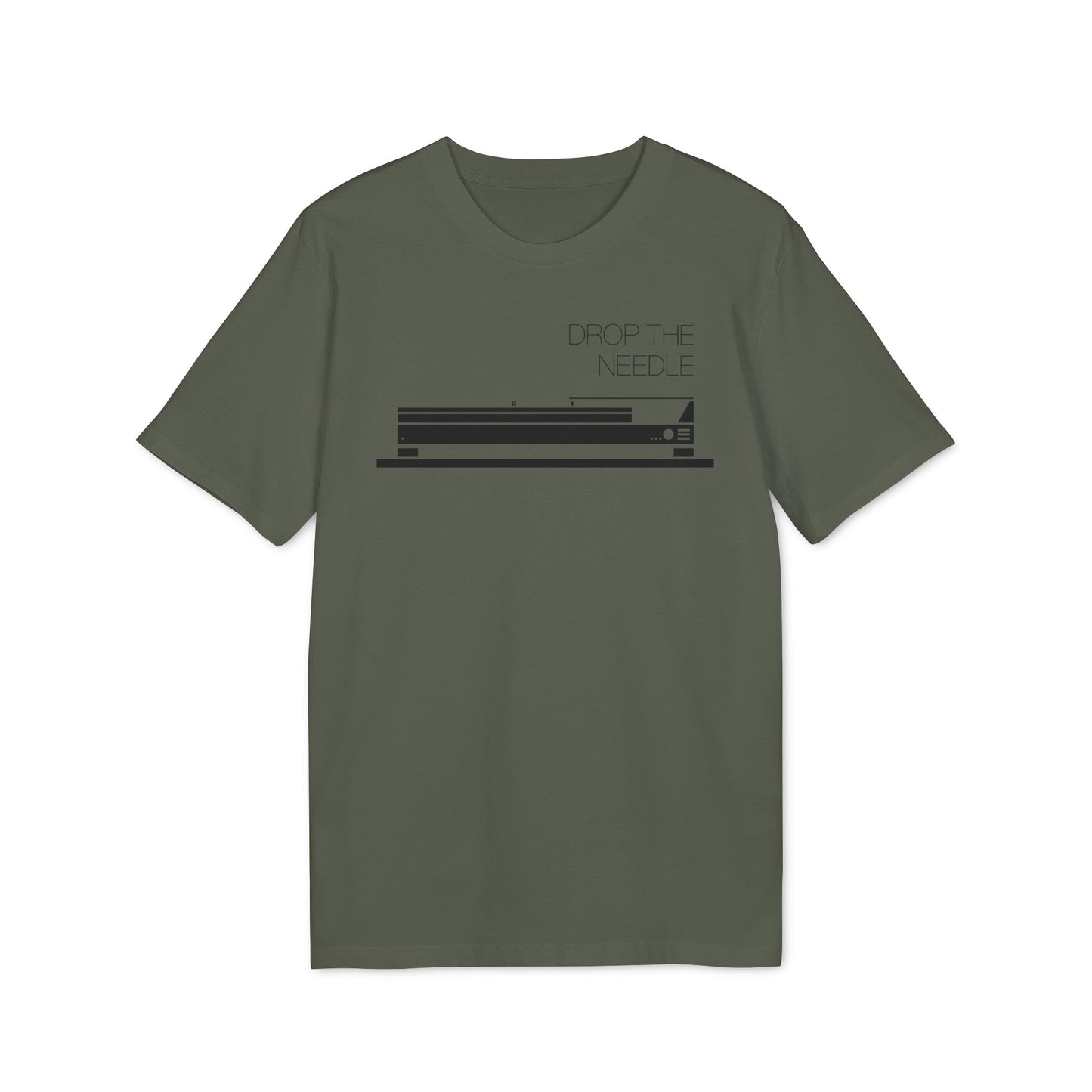 Drop The Needle T Shirt (Coton Bio Premium)