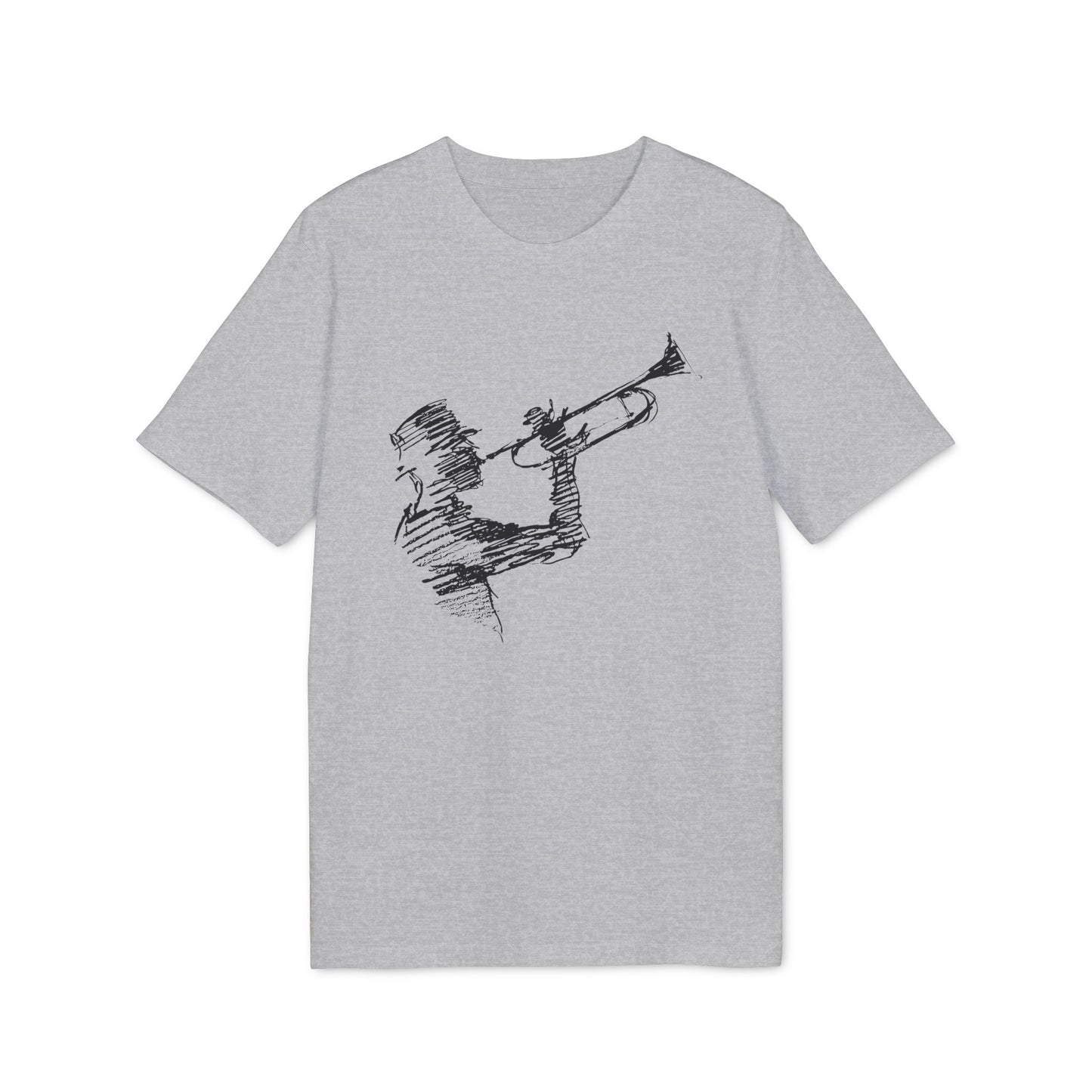 Trumpet Guy T Shirt (Coton Bio Premium)
