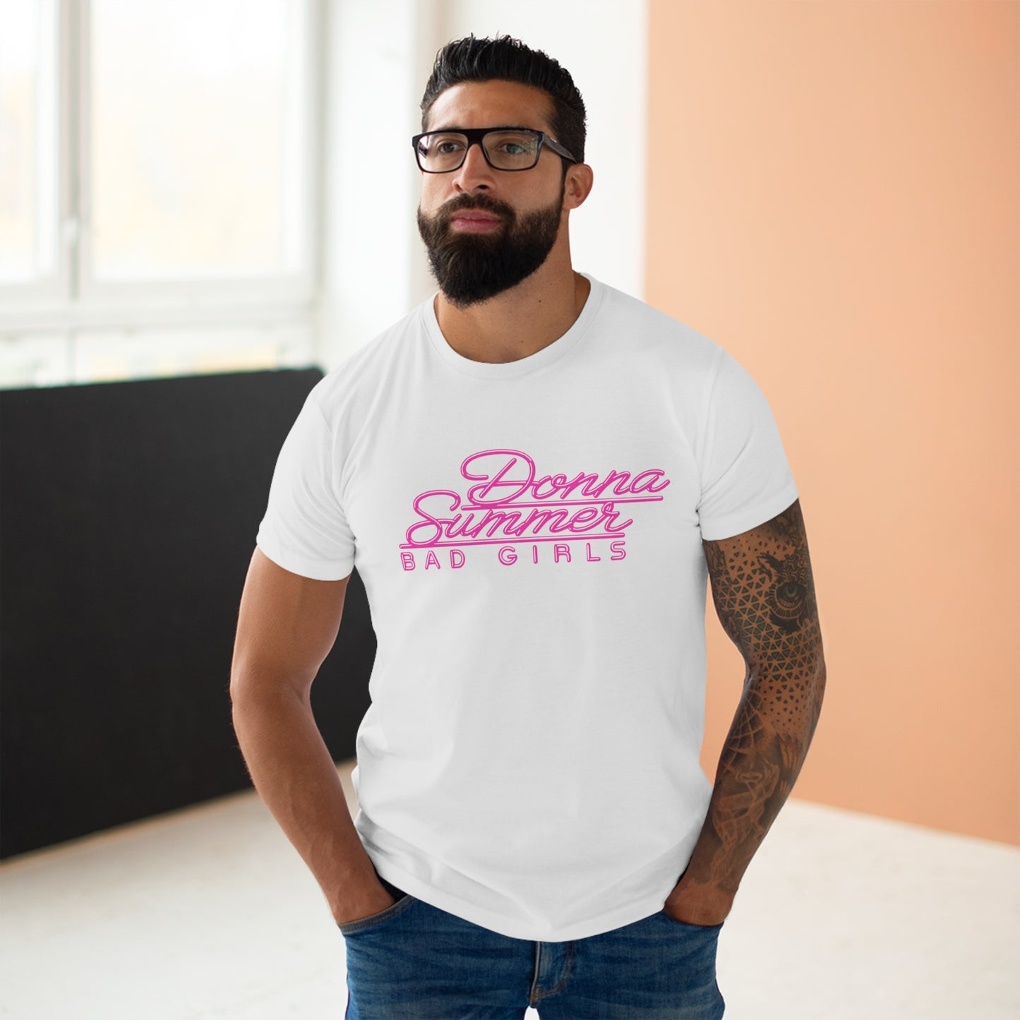 Donna Summer Bad Girls T Shirt (Poids Standard)