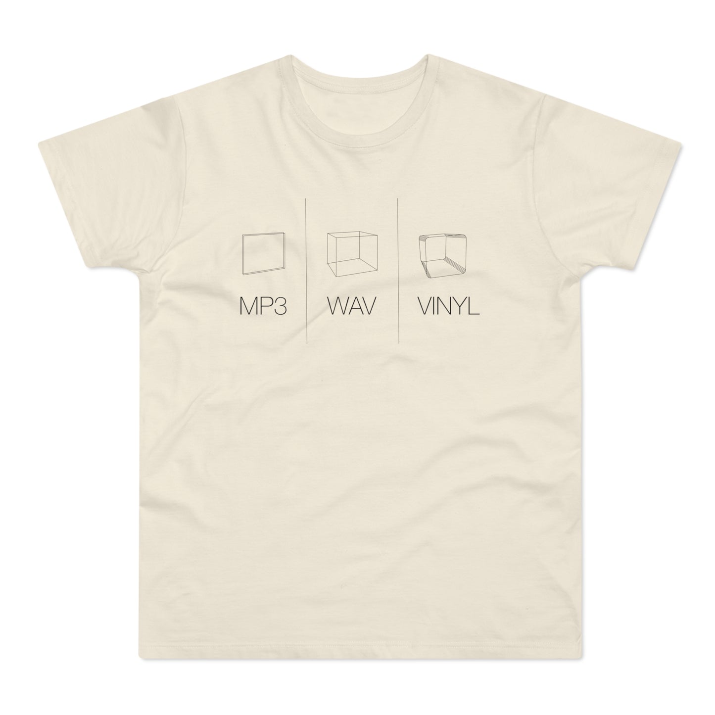 MP3 | WAV | VINYL T Shirt (Poids Standard)