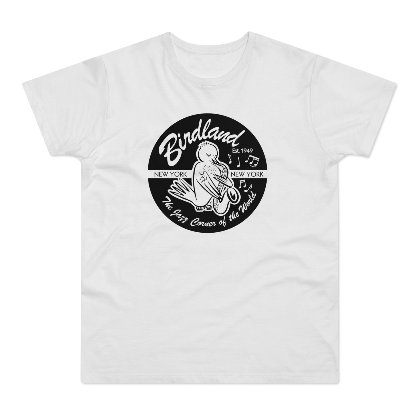 Birdland Jazz Club New York T Shirt (Poids Standard)