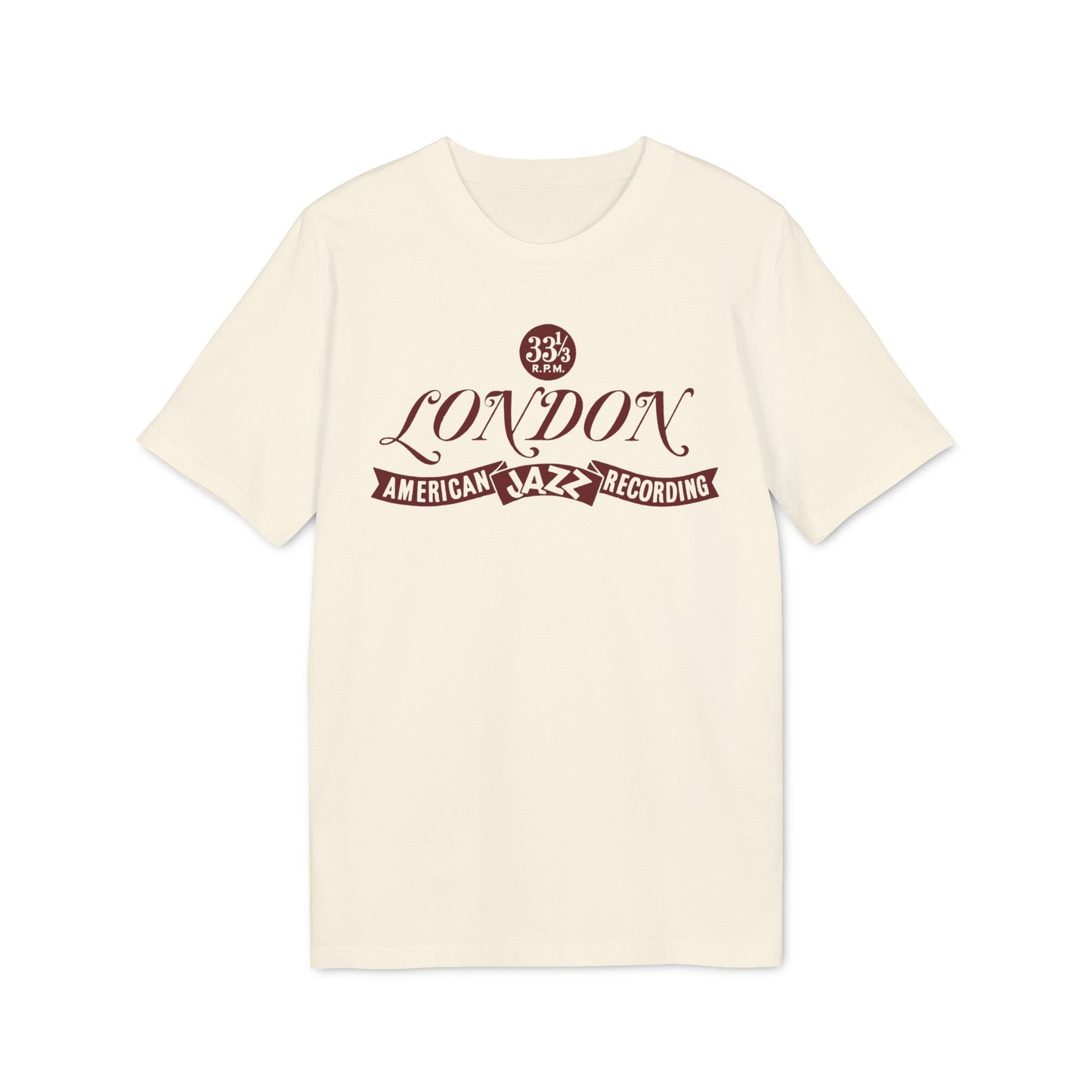 London American Jazz Records T Shirt (Coton Bio Premium)