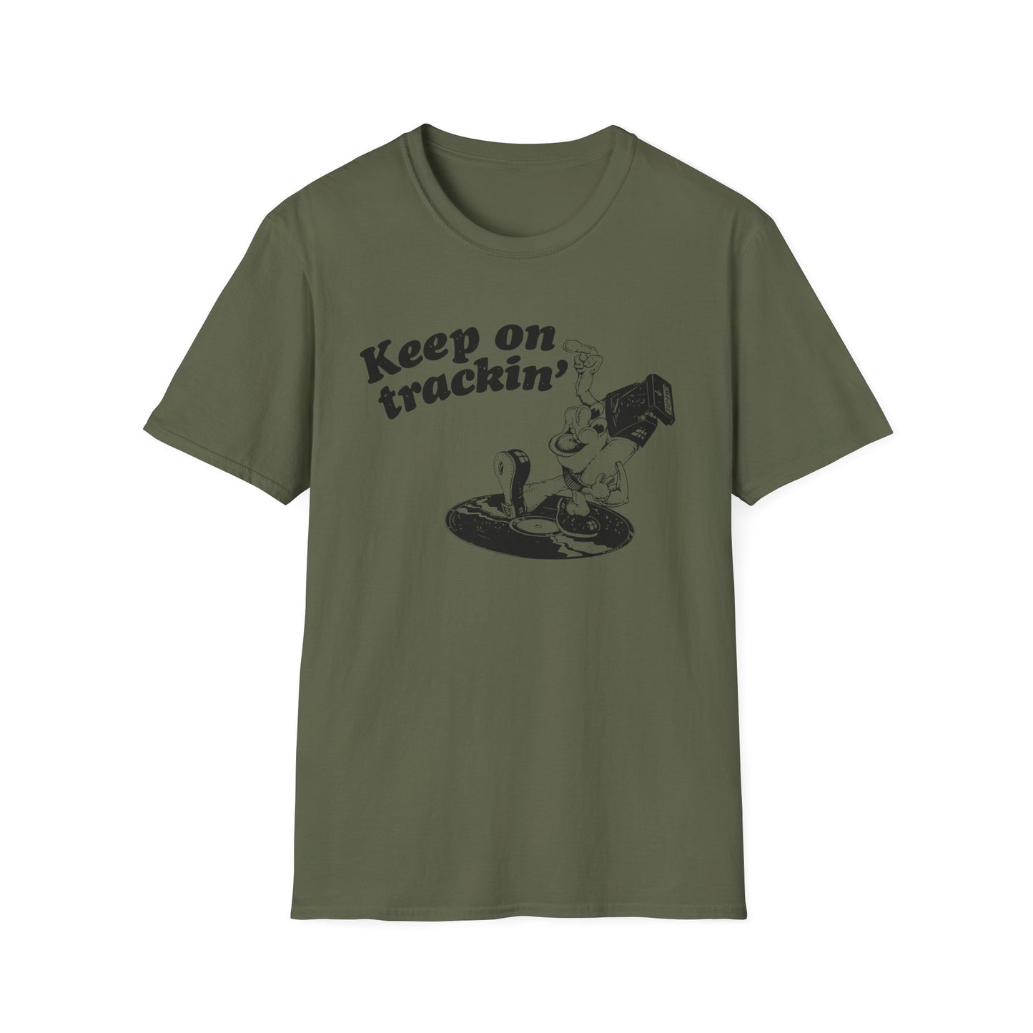 Keep On Tracking T Shirt - Léger