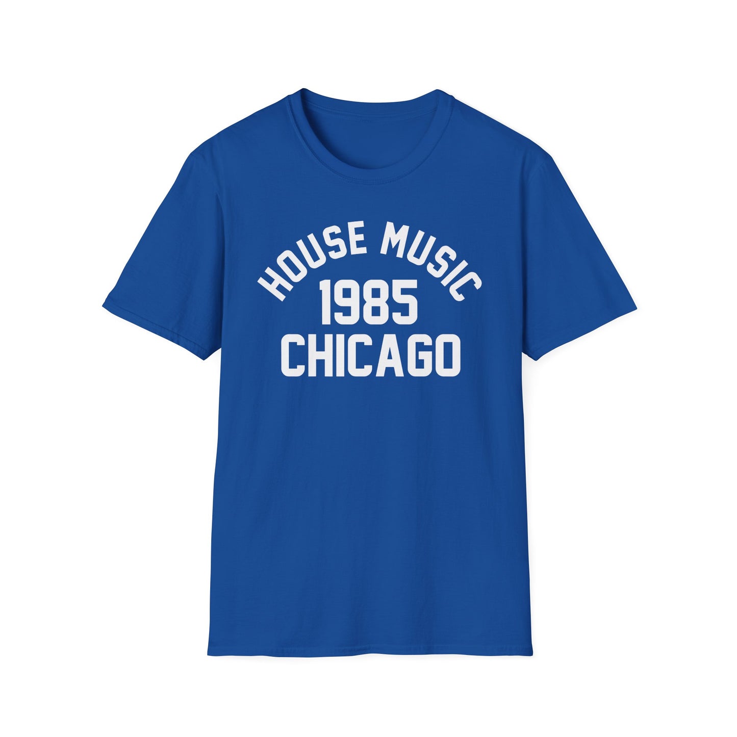 House Music 1986 Chicago T Shirt - Léger