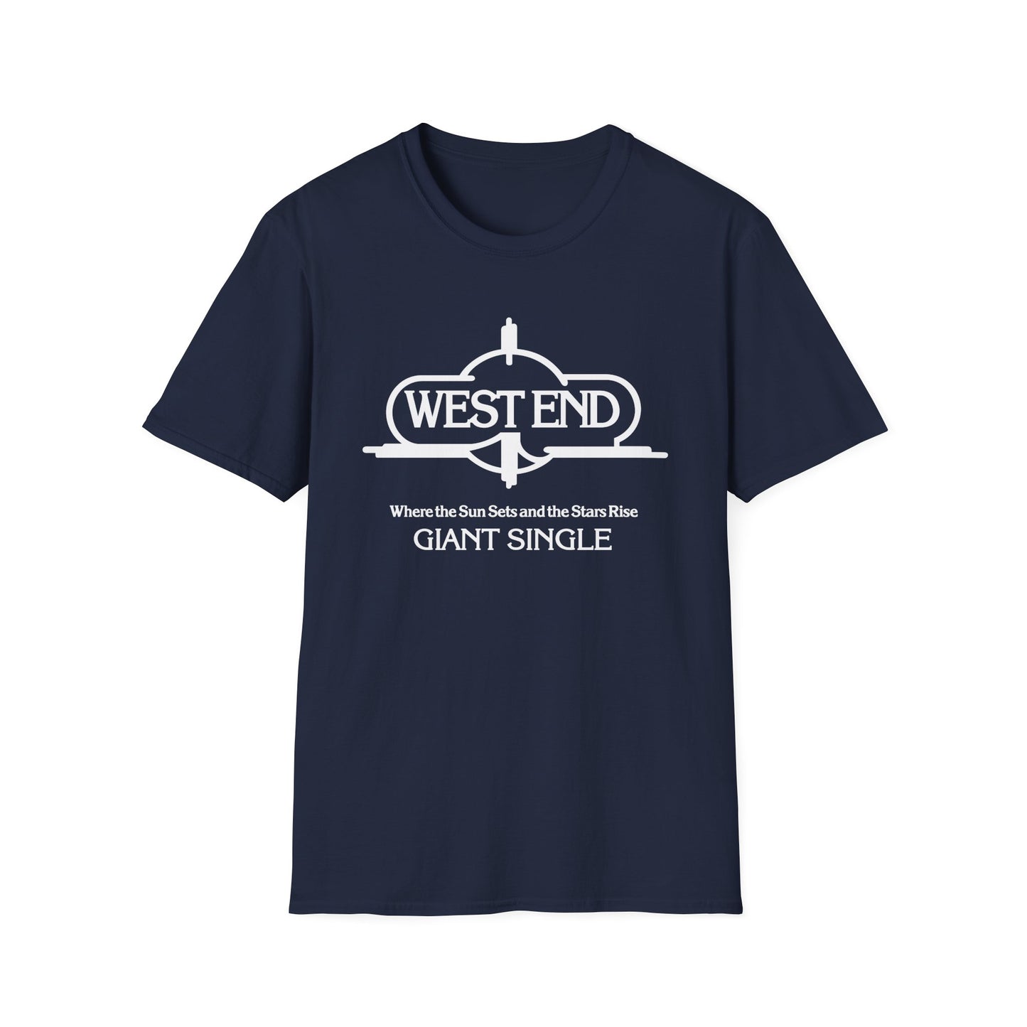 West End Records "Where The Sun Sets" T Shirt - Léger