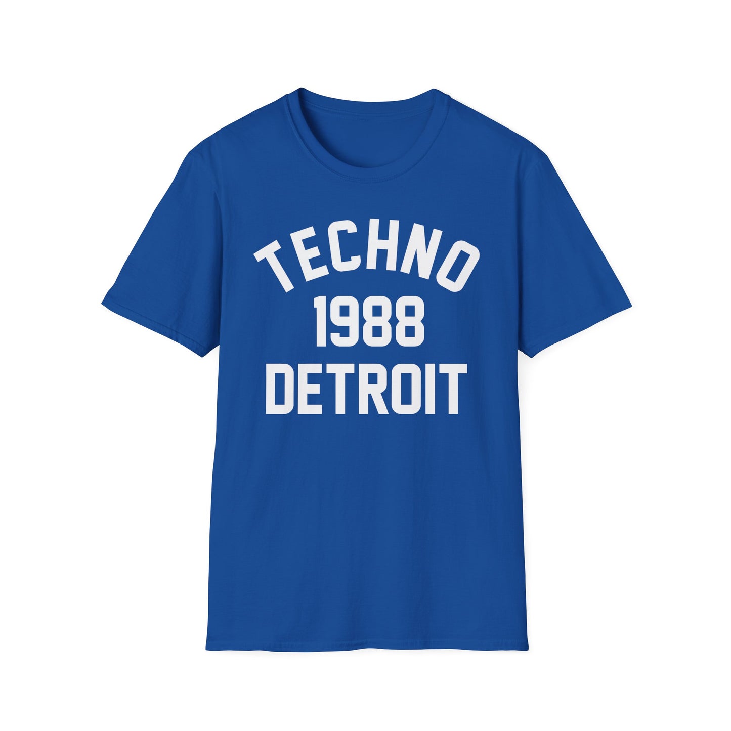 Techno Detroit 1988 T Shirt - Léger