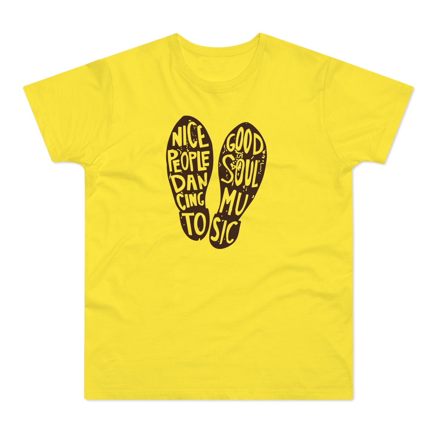 Nice People Dancing To Soul Music T Shirt (Poids Standard)