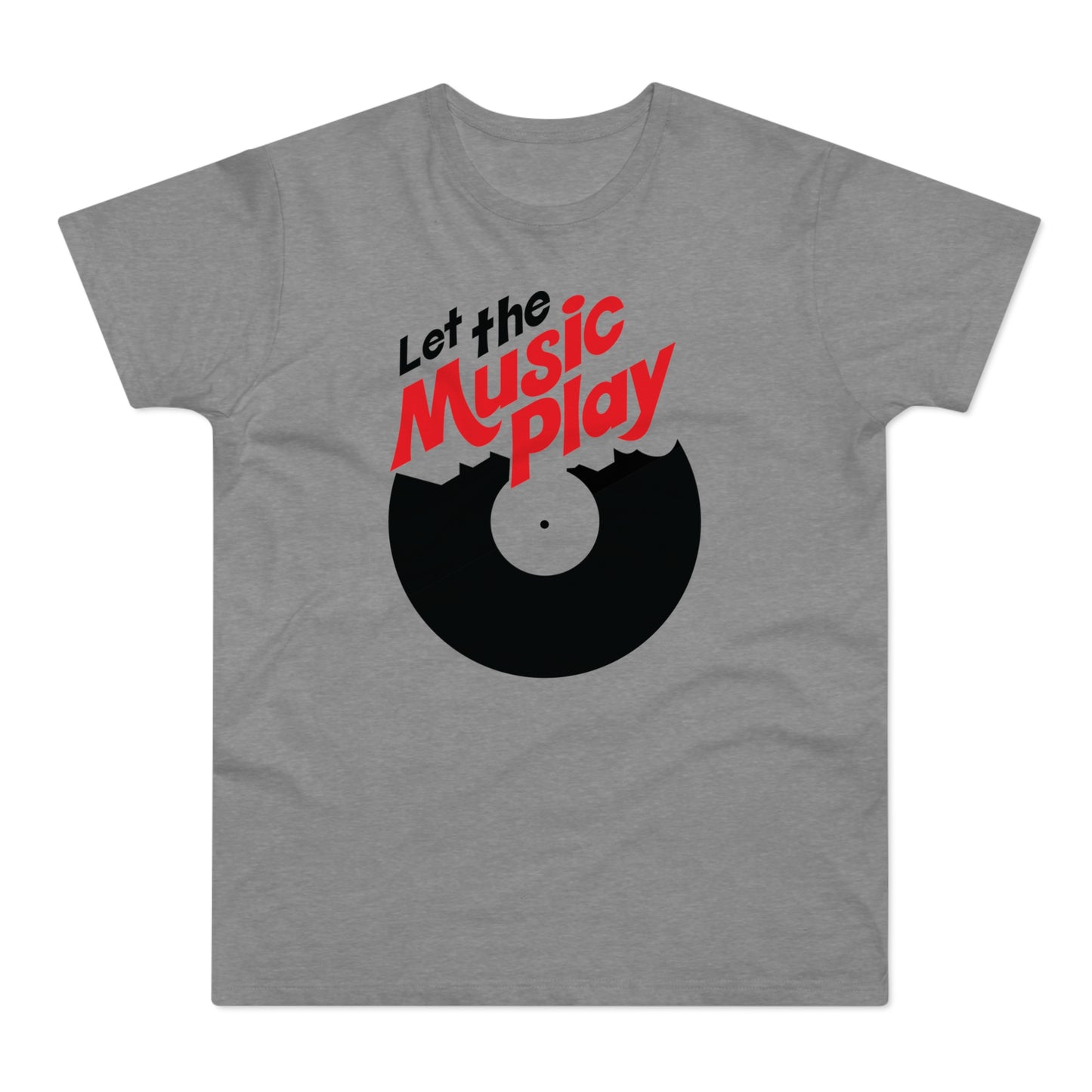 Let The Music Play T Shirt (Poids Standard)