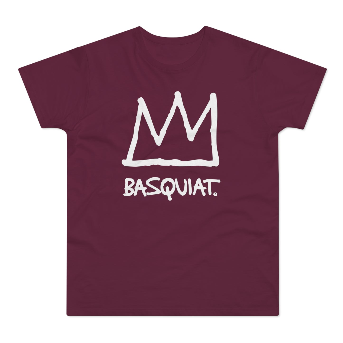 Jean Michel Basquiat Crown Logo T Shirt (Poids Standard)