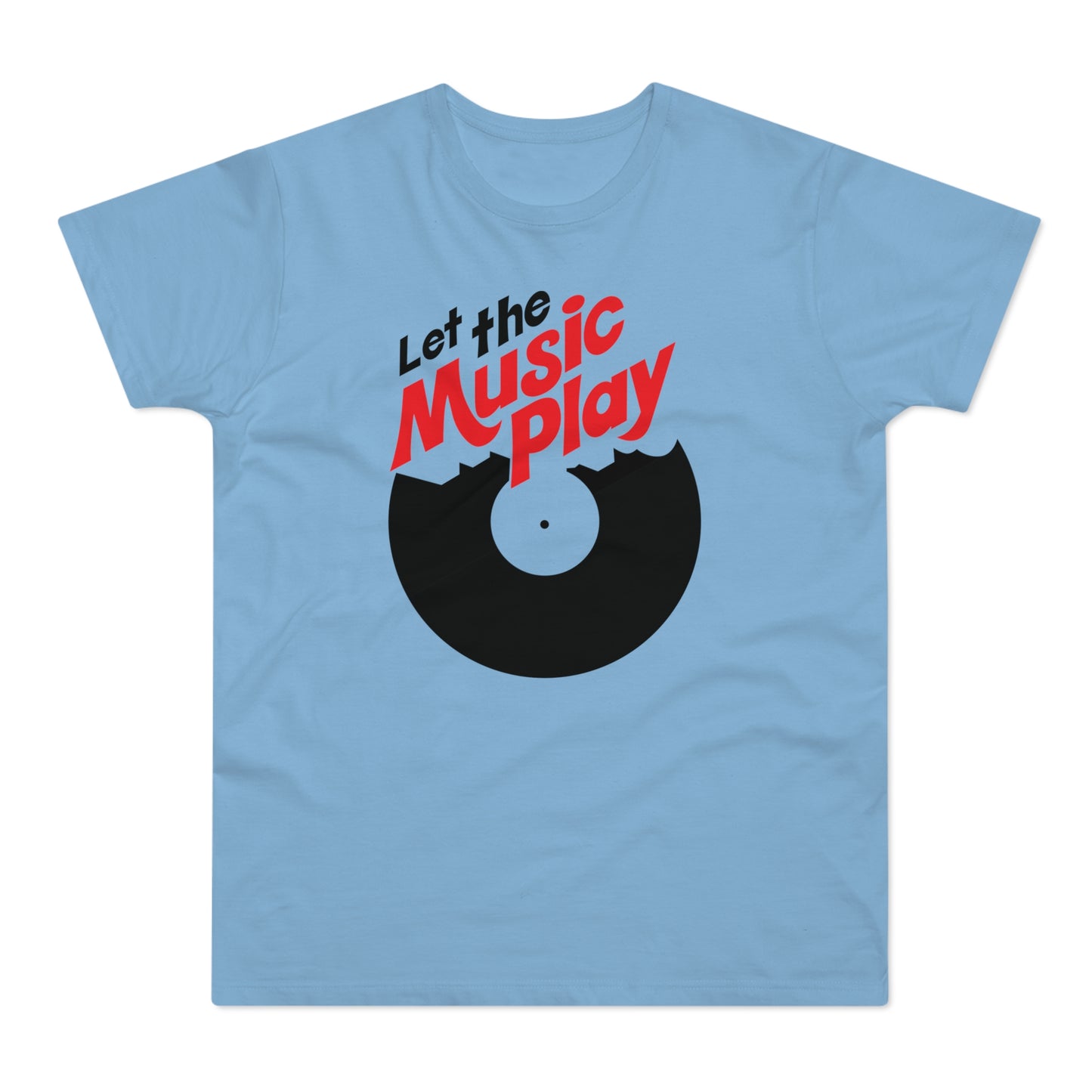 Let The Music Play T Shirt (Poids Standard)